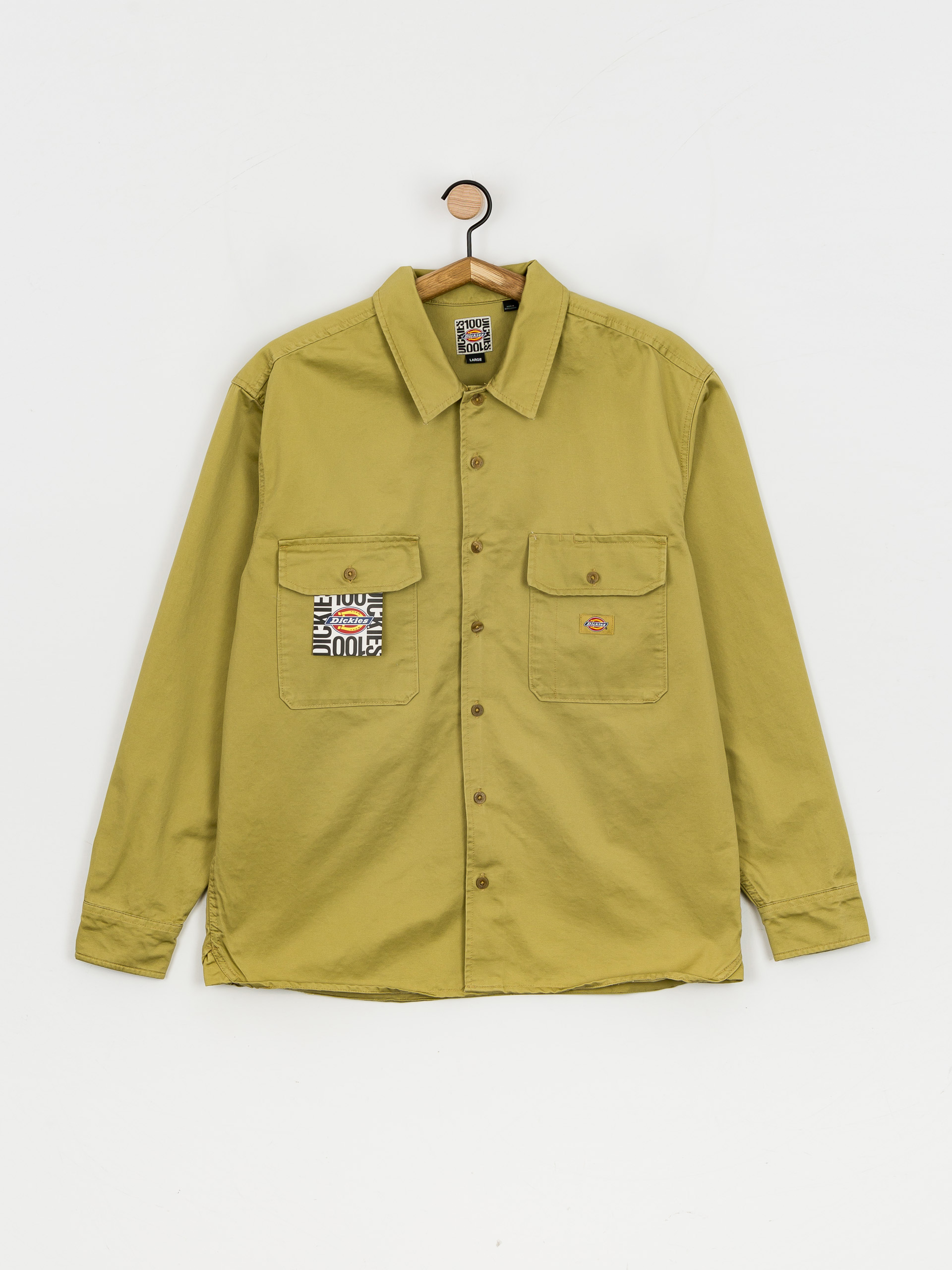 Dickies Heritage 100 Shirt (dark khaki)