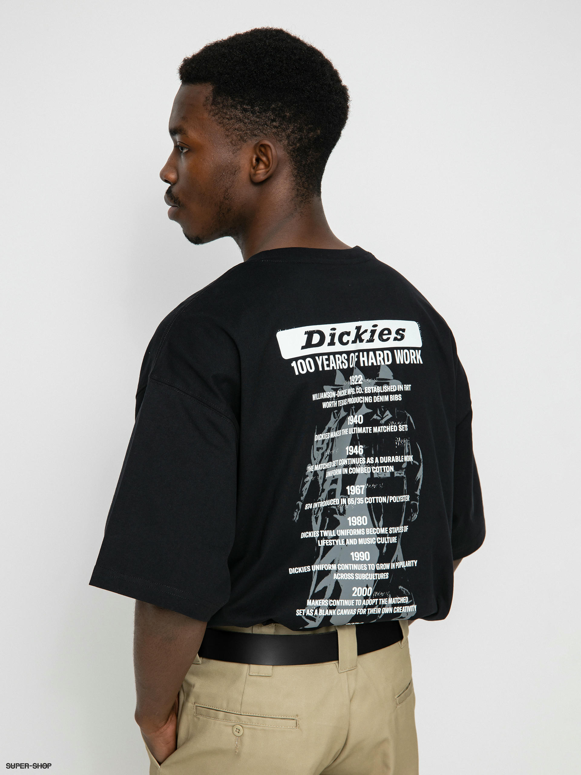 dickies fitted pants and shirt