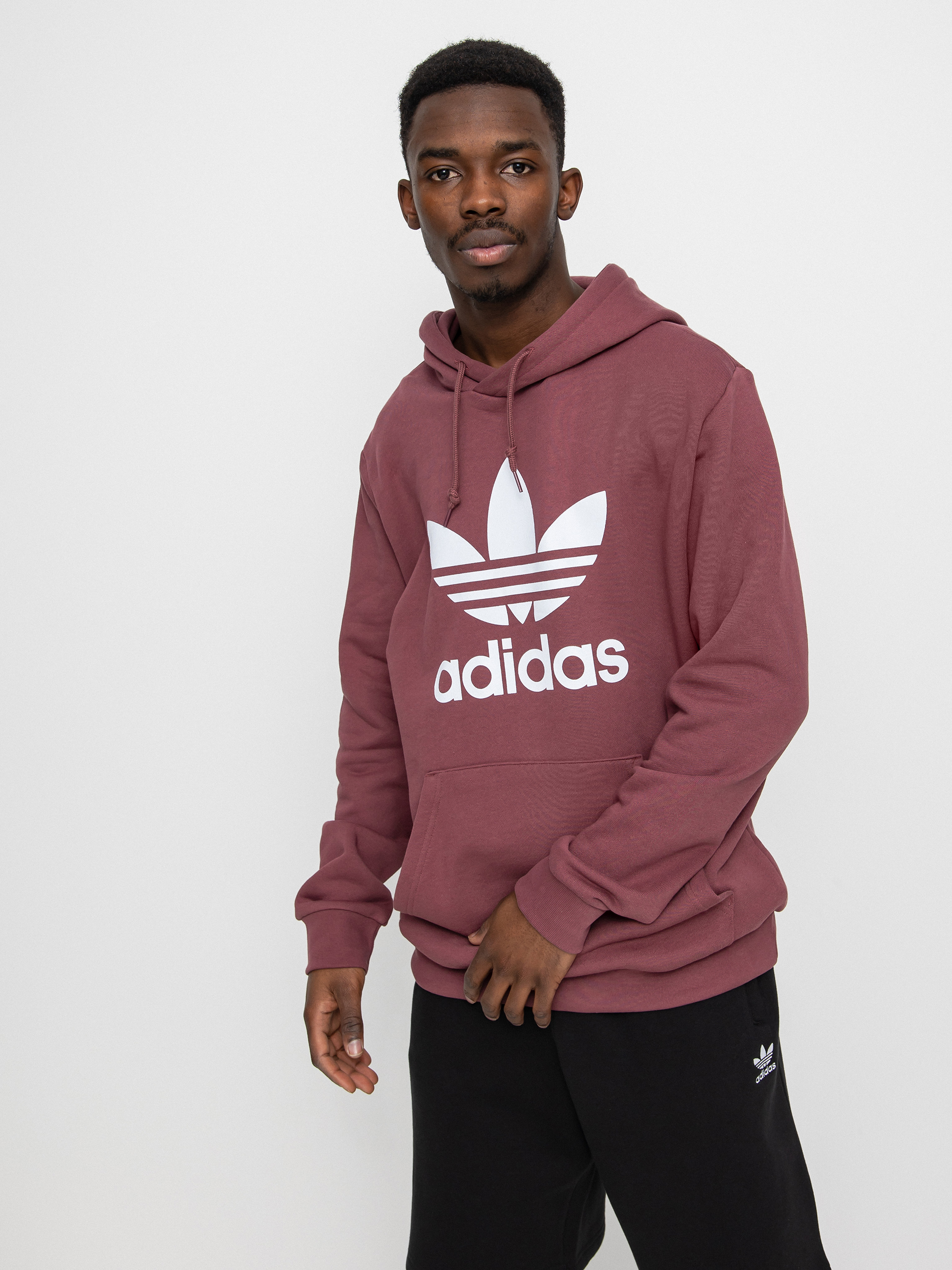 adidas Originals Trefoil HD Hoodie (quicri/white)