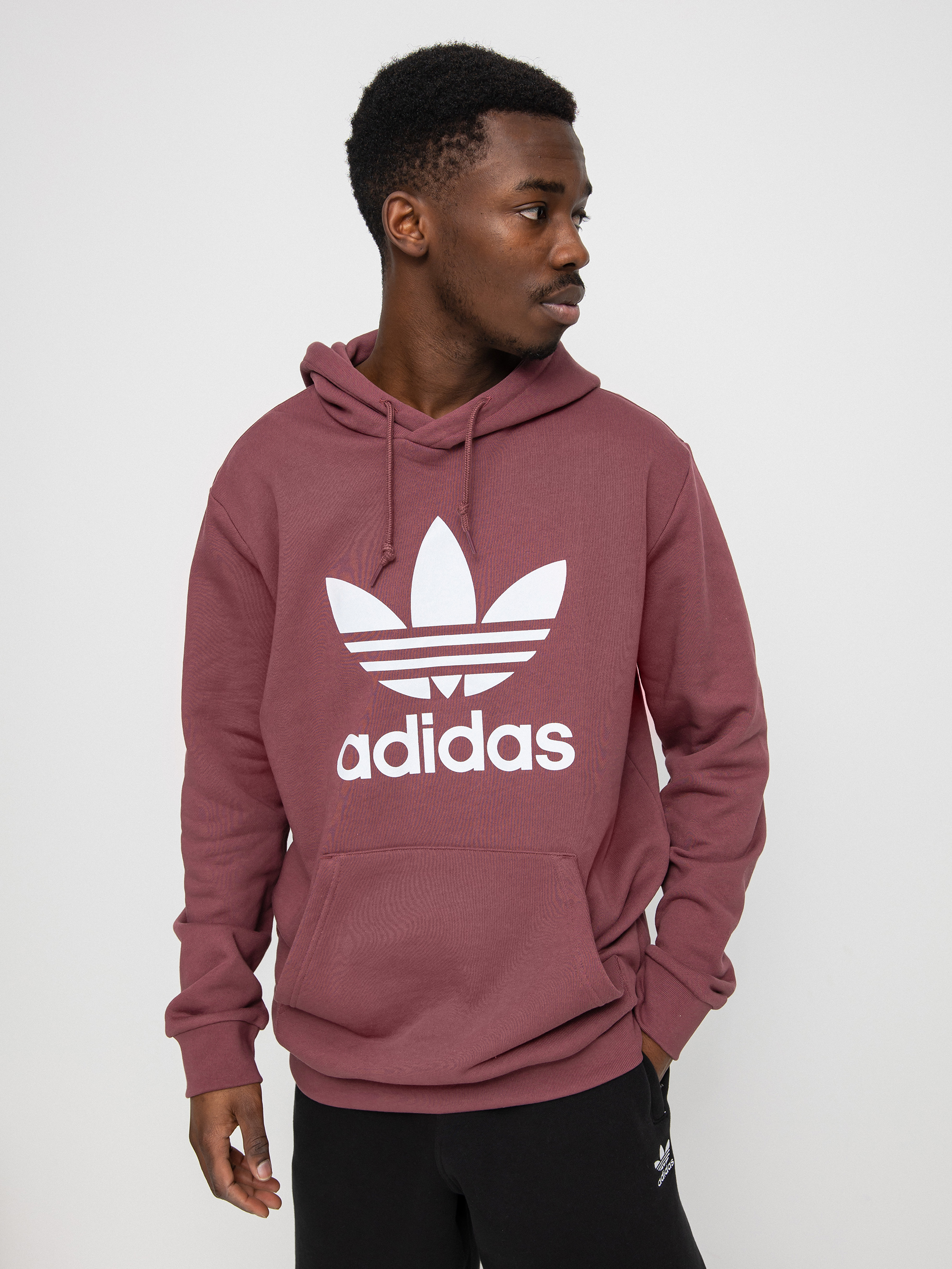 adidas Originals Trefoil HD Hoodie (quicri/white)