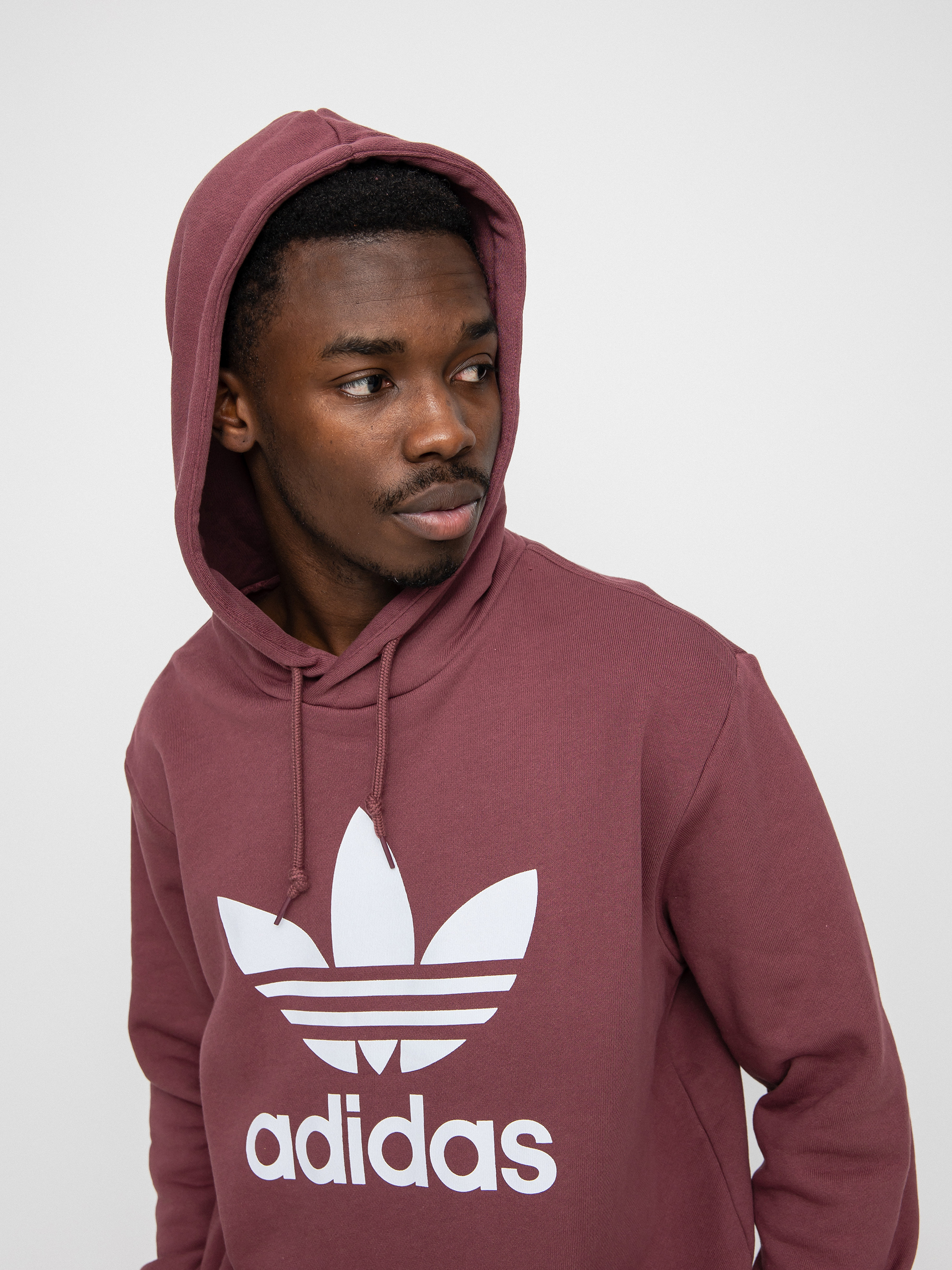 adidas Originals Trefoil HD Hoodie (quicri/white)
