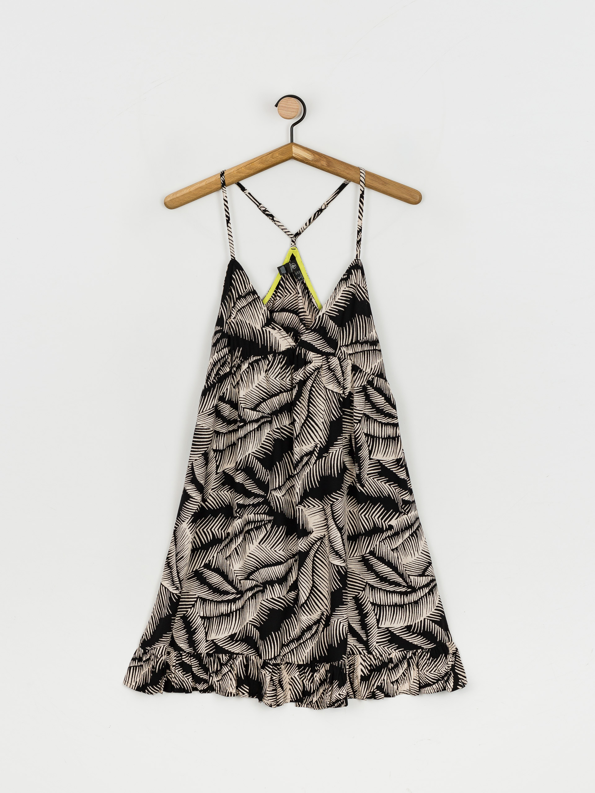 Volcom Stay Palm Kleid Wmn (black white)