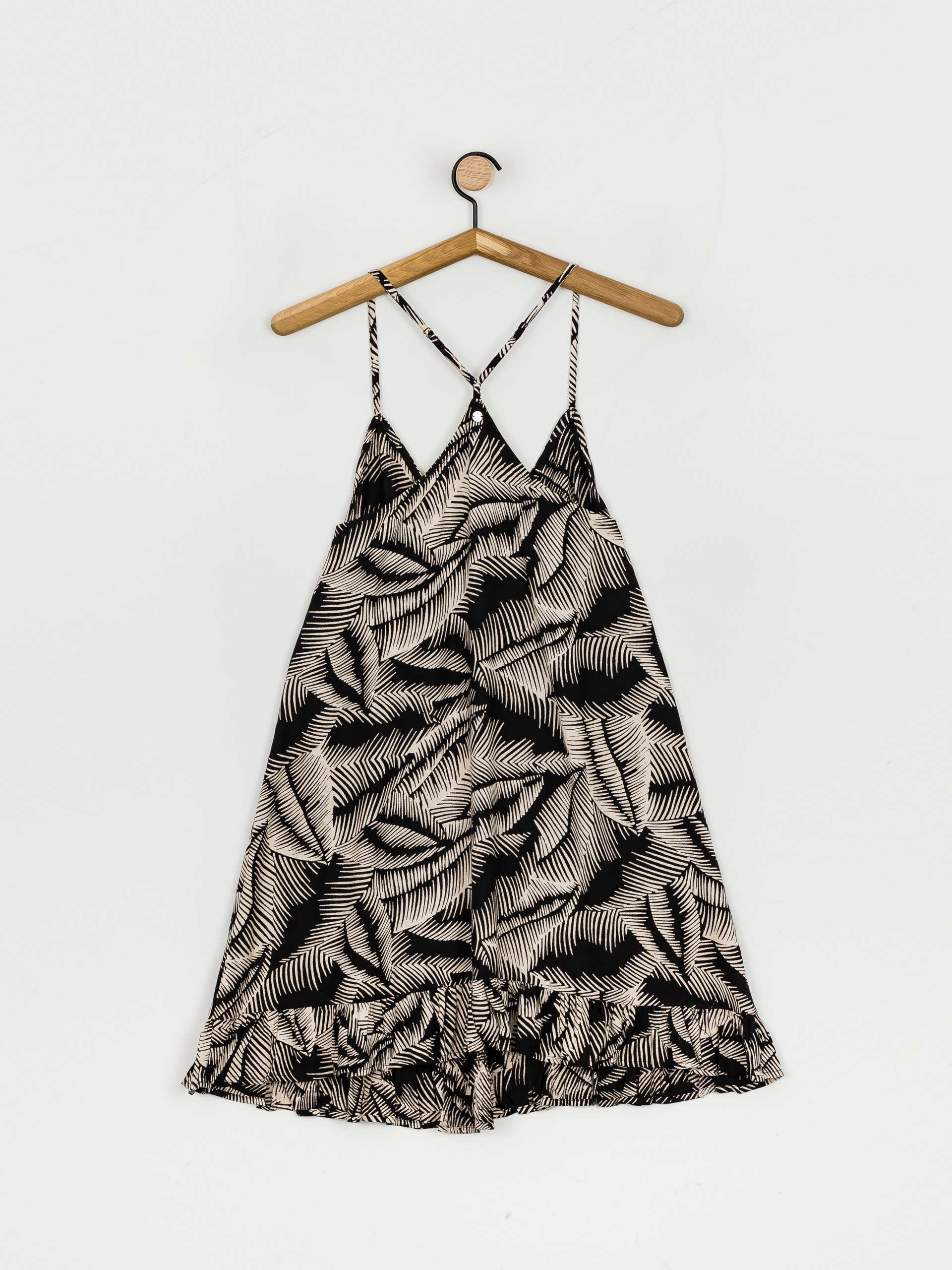 Volcom Stay Palm Kleid Wmn (black white)