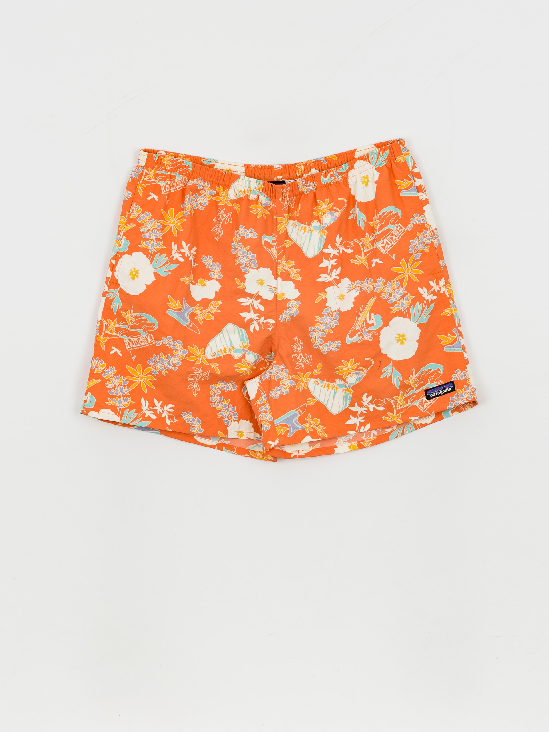 Patagonia Baggies Shorts 5 in Shorts (climb hike surf tigerlily orange)