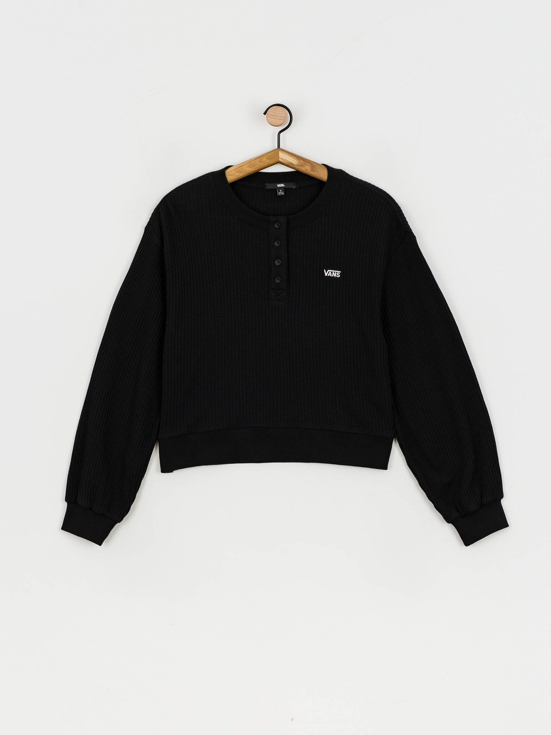 Vans Laid Back Henley Sweatshirt Wmn (black)