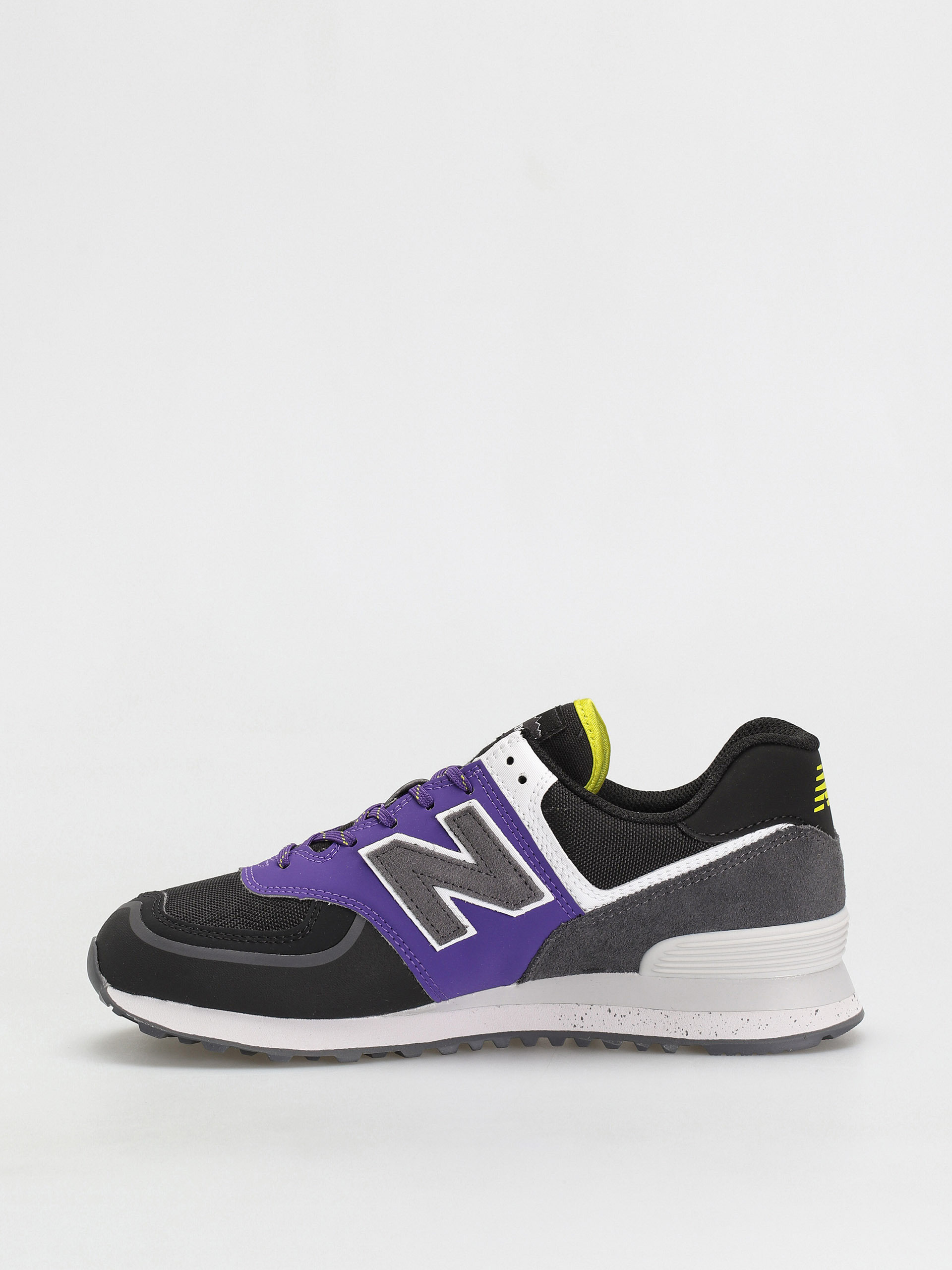 New Balance 574 Shoes (black/purple)