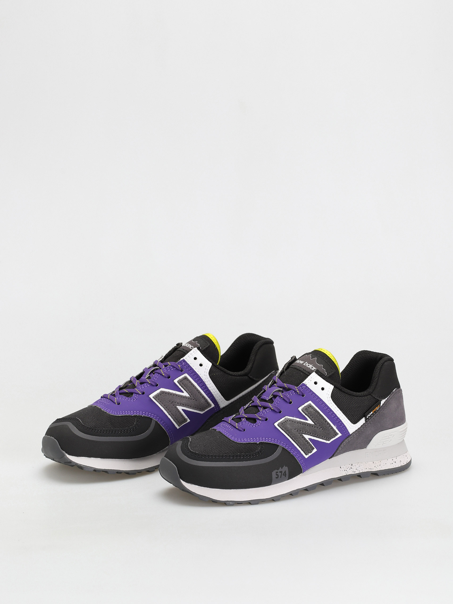 New Balance 574 Shoes (black/purple)