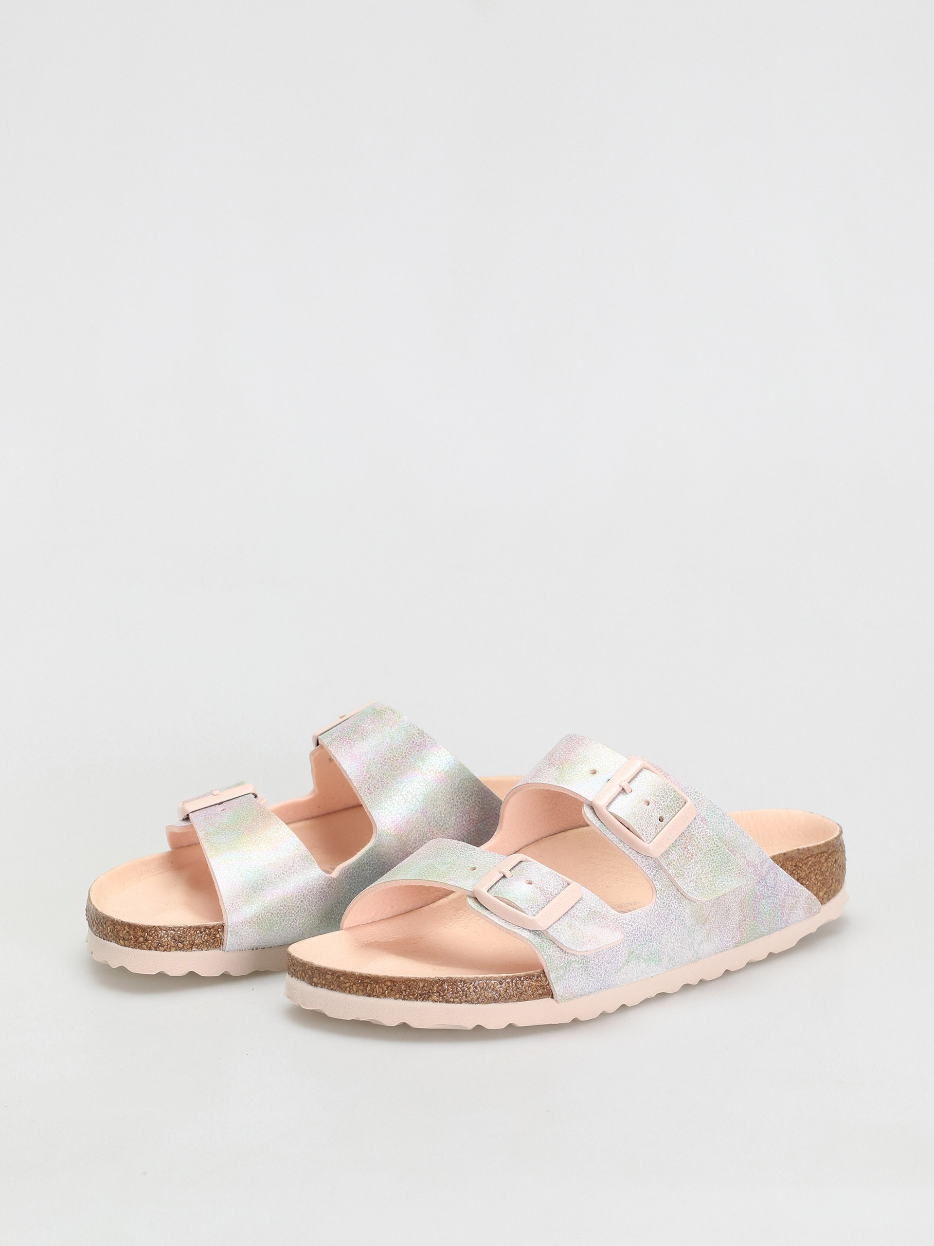 Birkenstock arizona vintage metallic rose copper hot sale