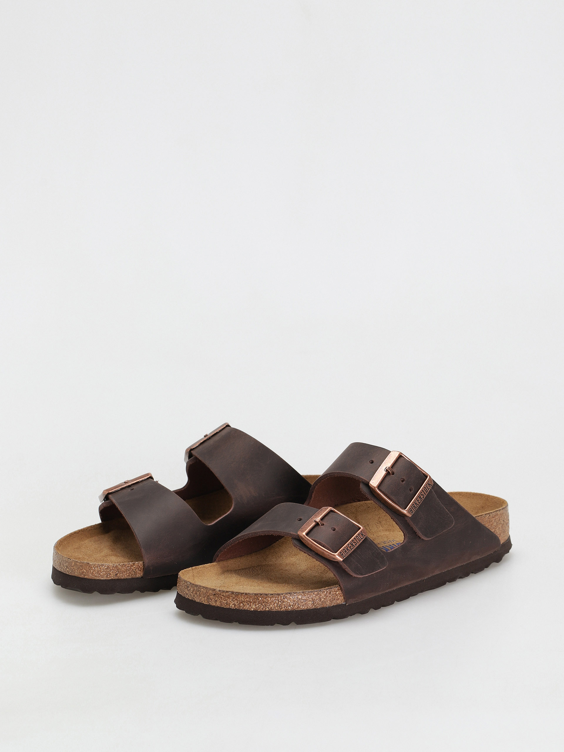 Birkenstock Arizona Sfb Narrow Sandalen Wmn (habana waxy leather)