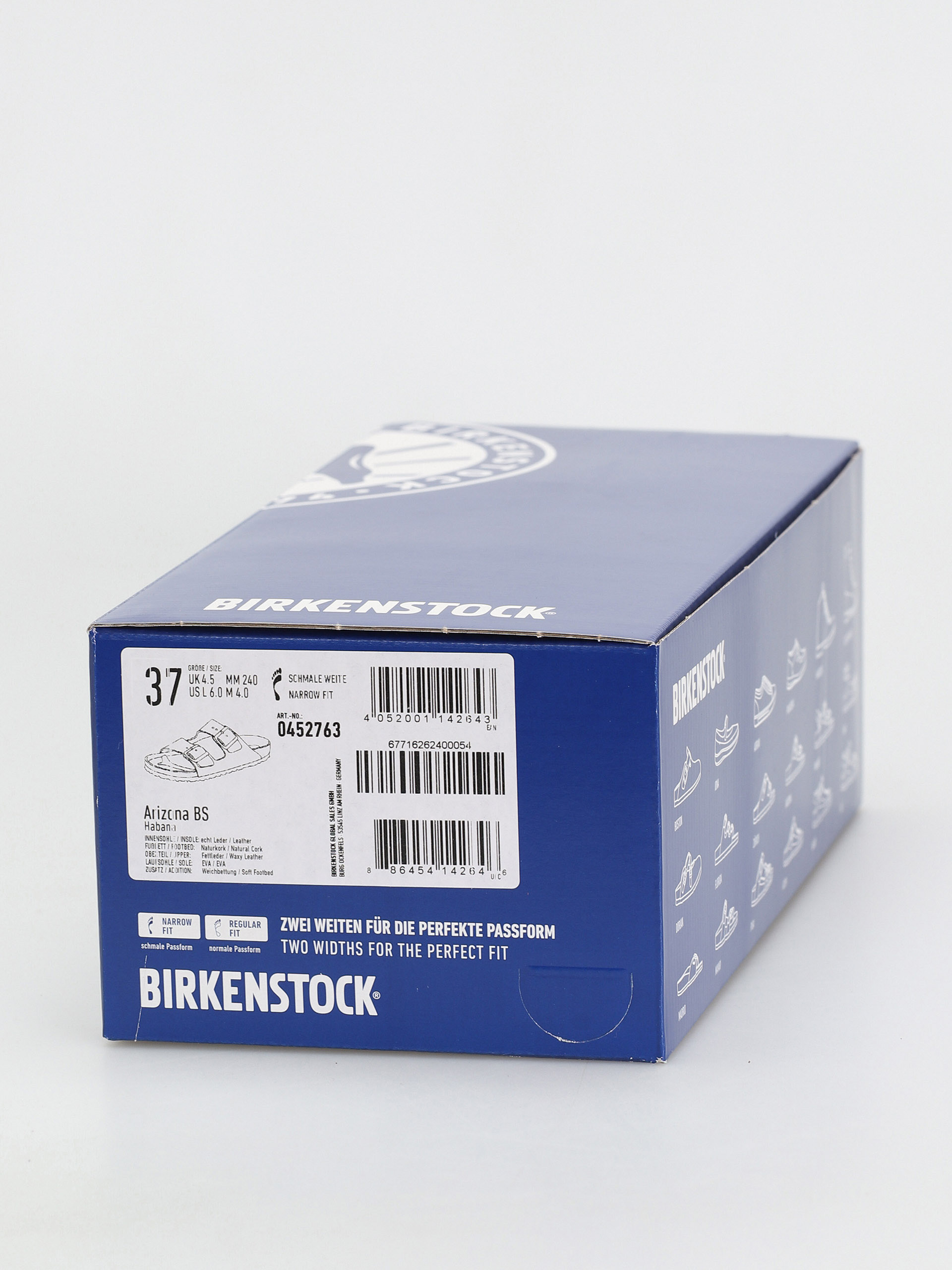 Birkenstock Arizona Sfb Narrow Sandalen Wmn (habana waxy leather)