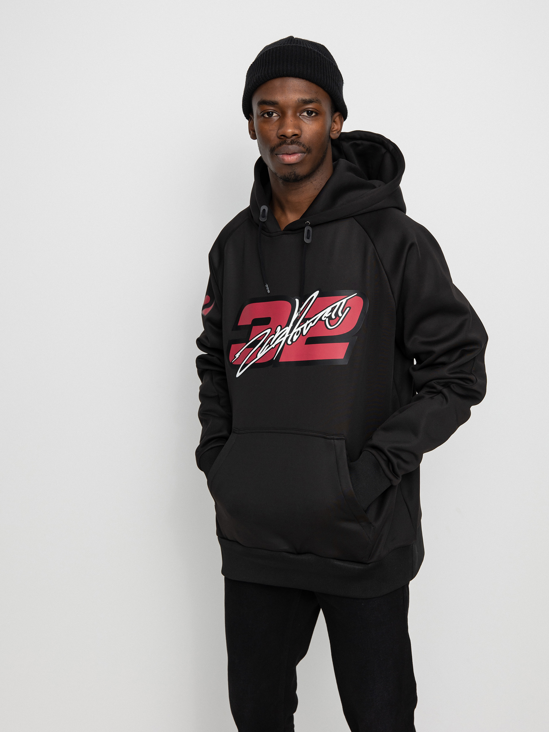 ThirtyTwo Zeb Signature Tech HD Hoodie (black/red)