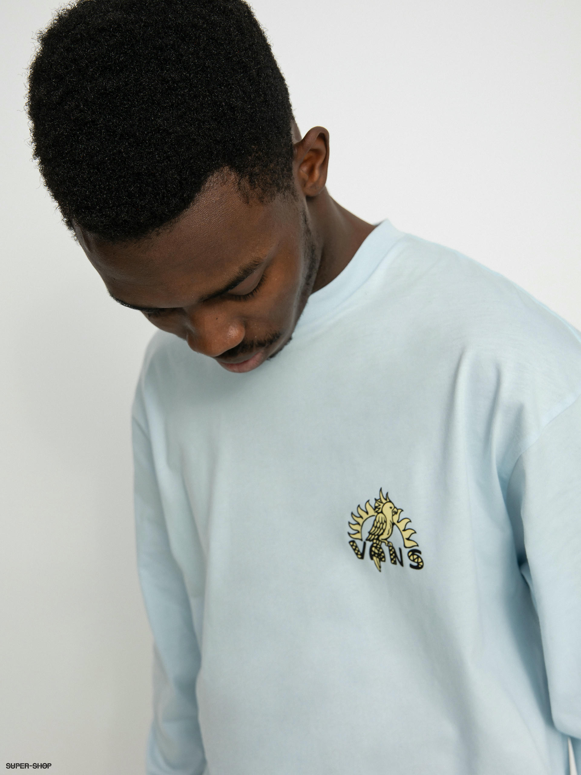 Vans blue 2024 long sleeve