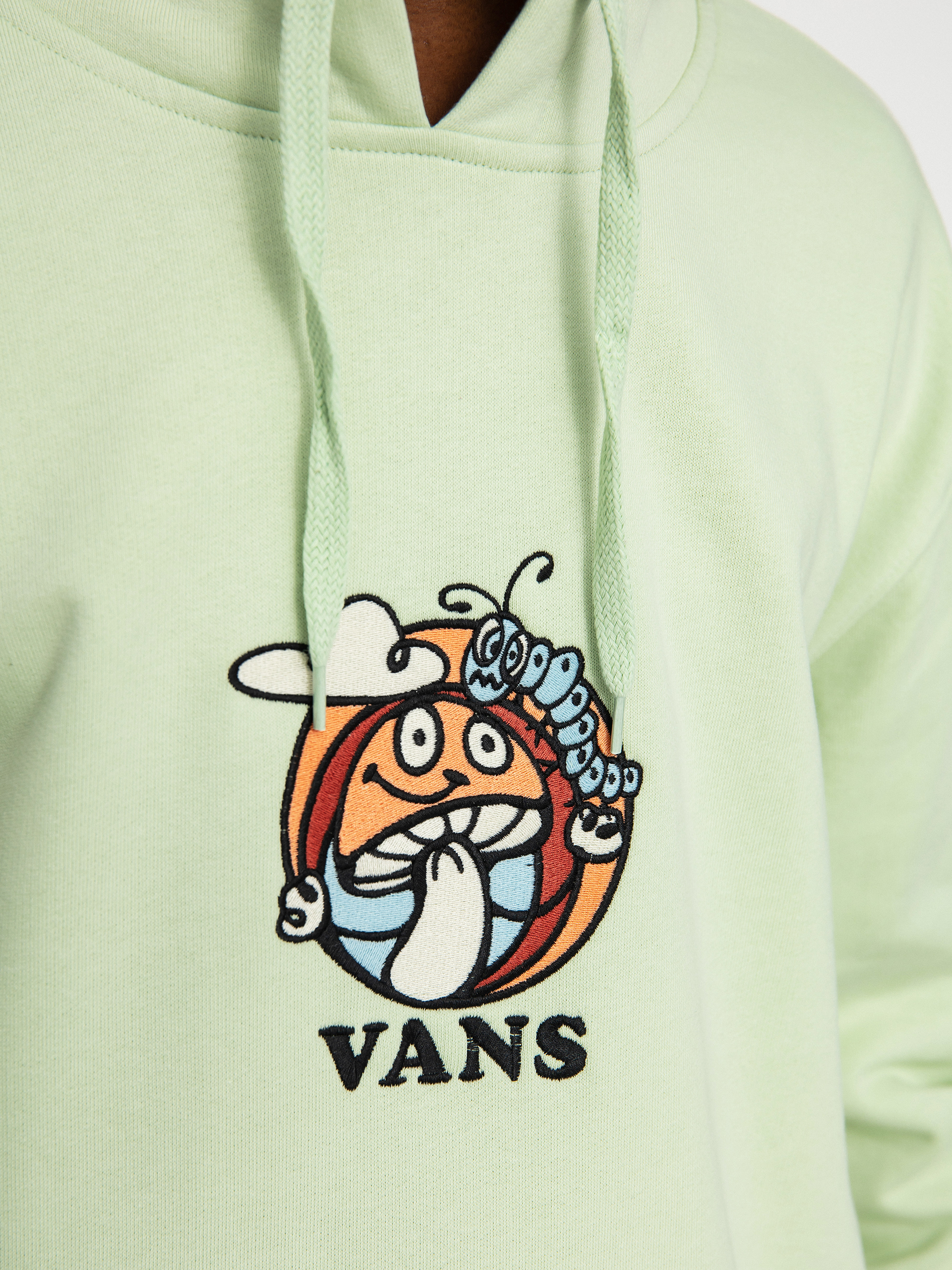 Vans Happy Mushroom HD Hoodie (celadon green)