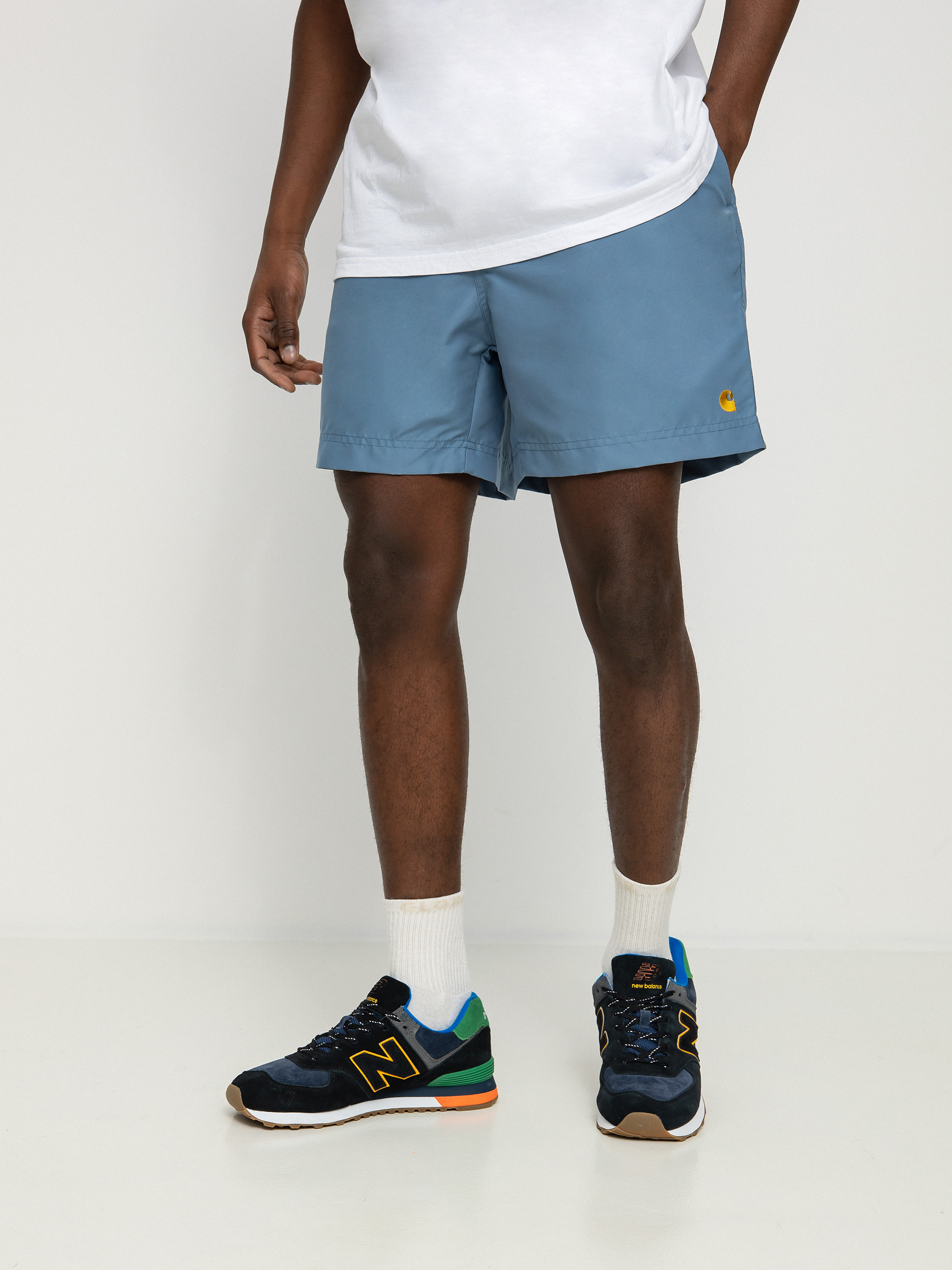 Carhartt WIP Chase Swim Shorts (icy 