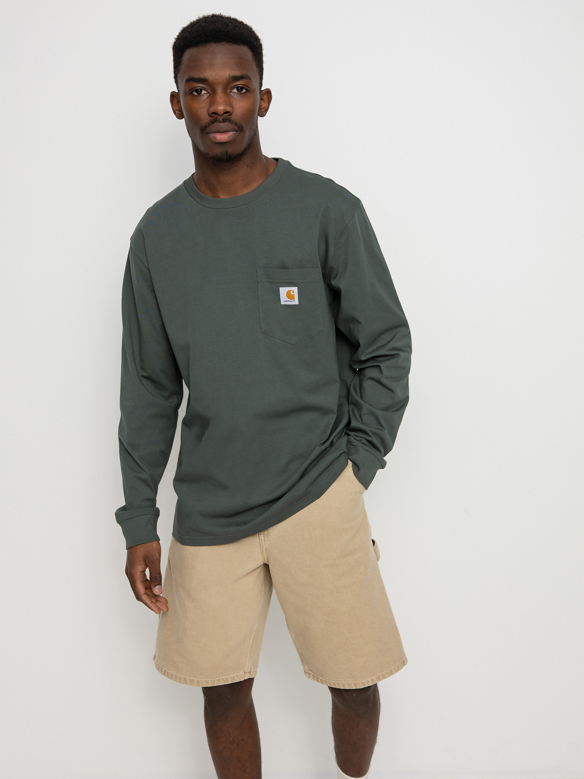 Carhartt WIP Pocket Longsleeve (hemlock 