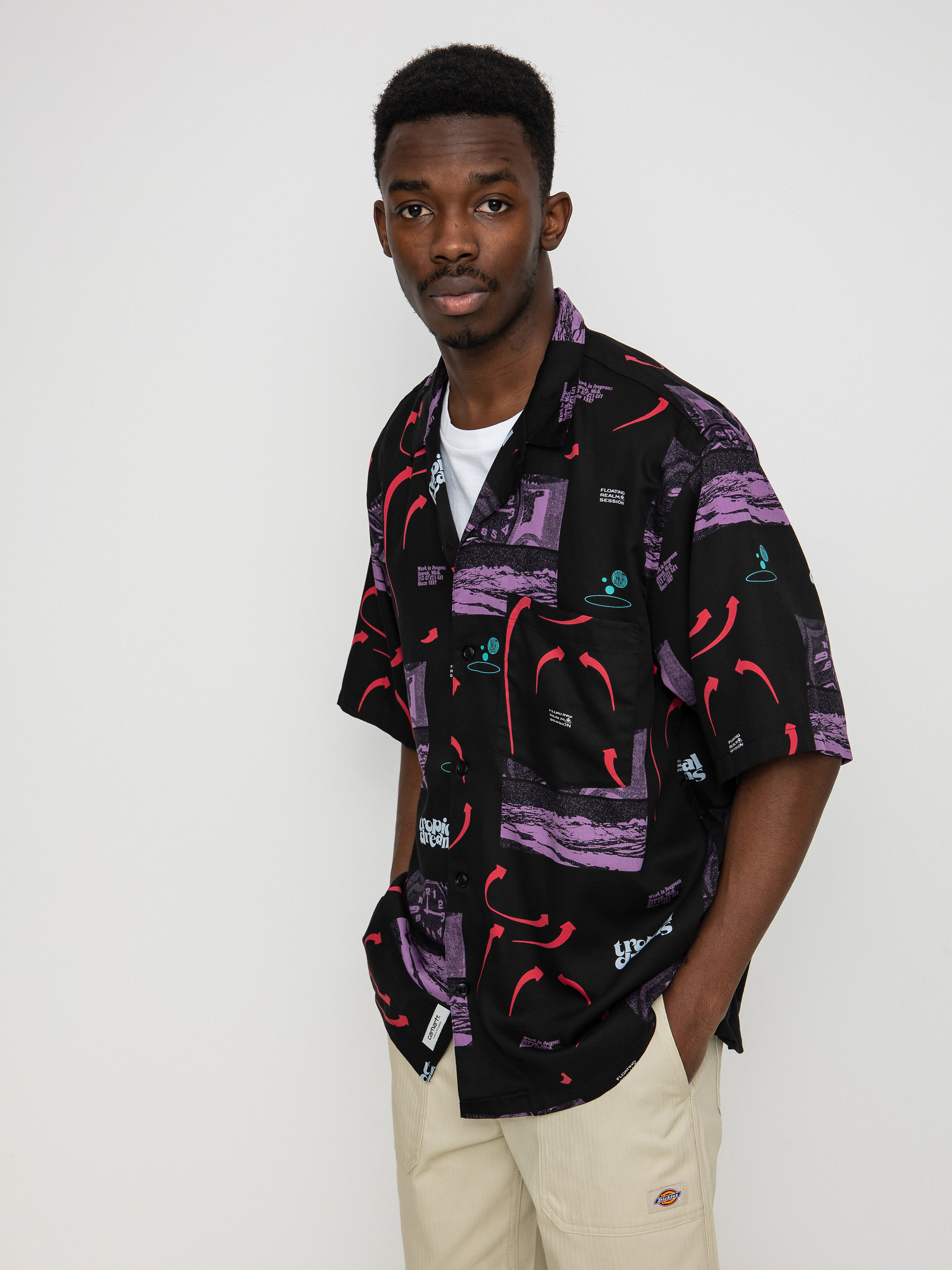 Carhartt WIP Dreams Shirt (dreams print/black)
