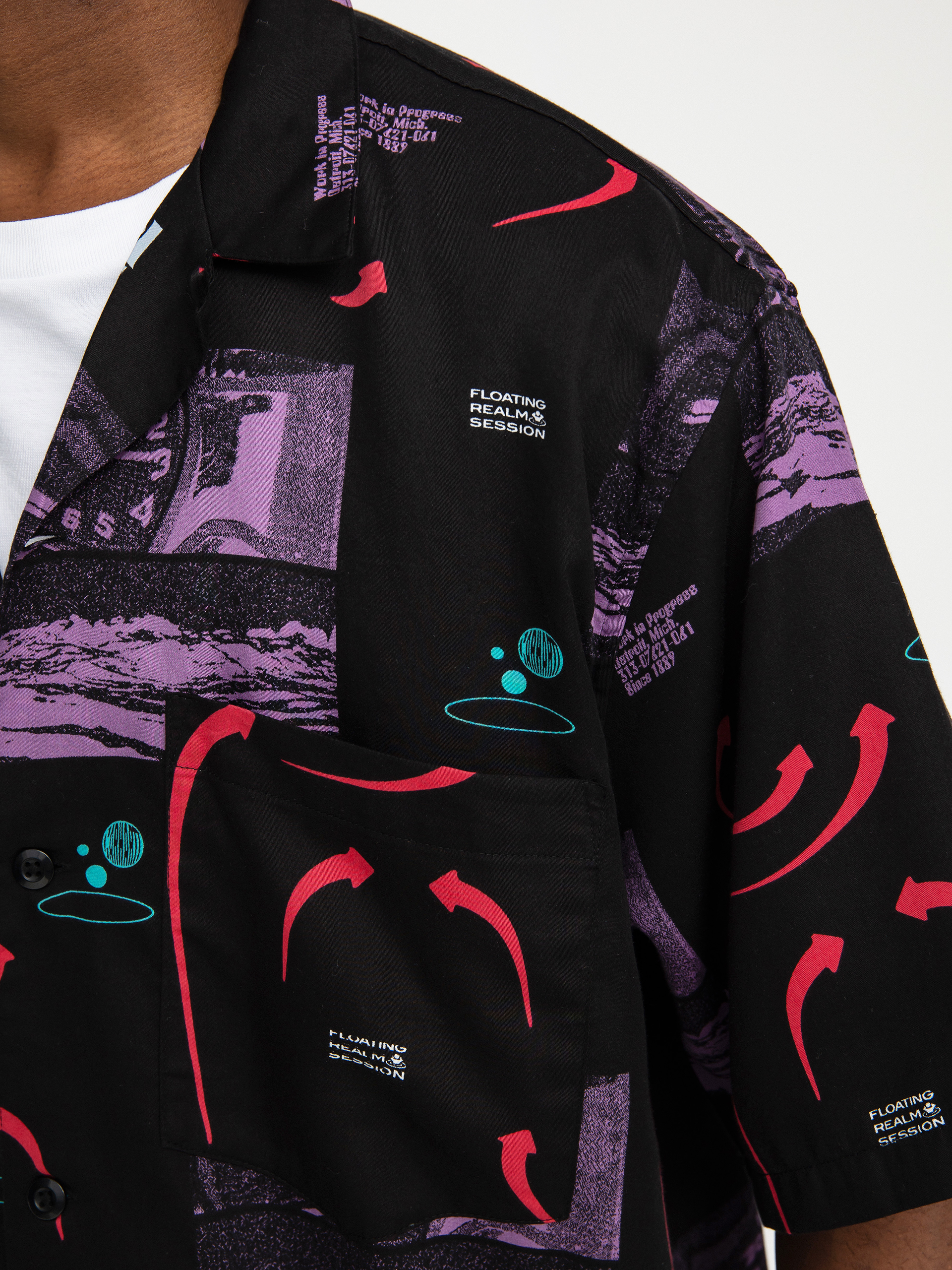 Carhartt WIP Dreams Shirt (dreams print/black)