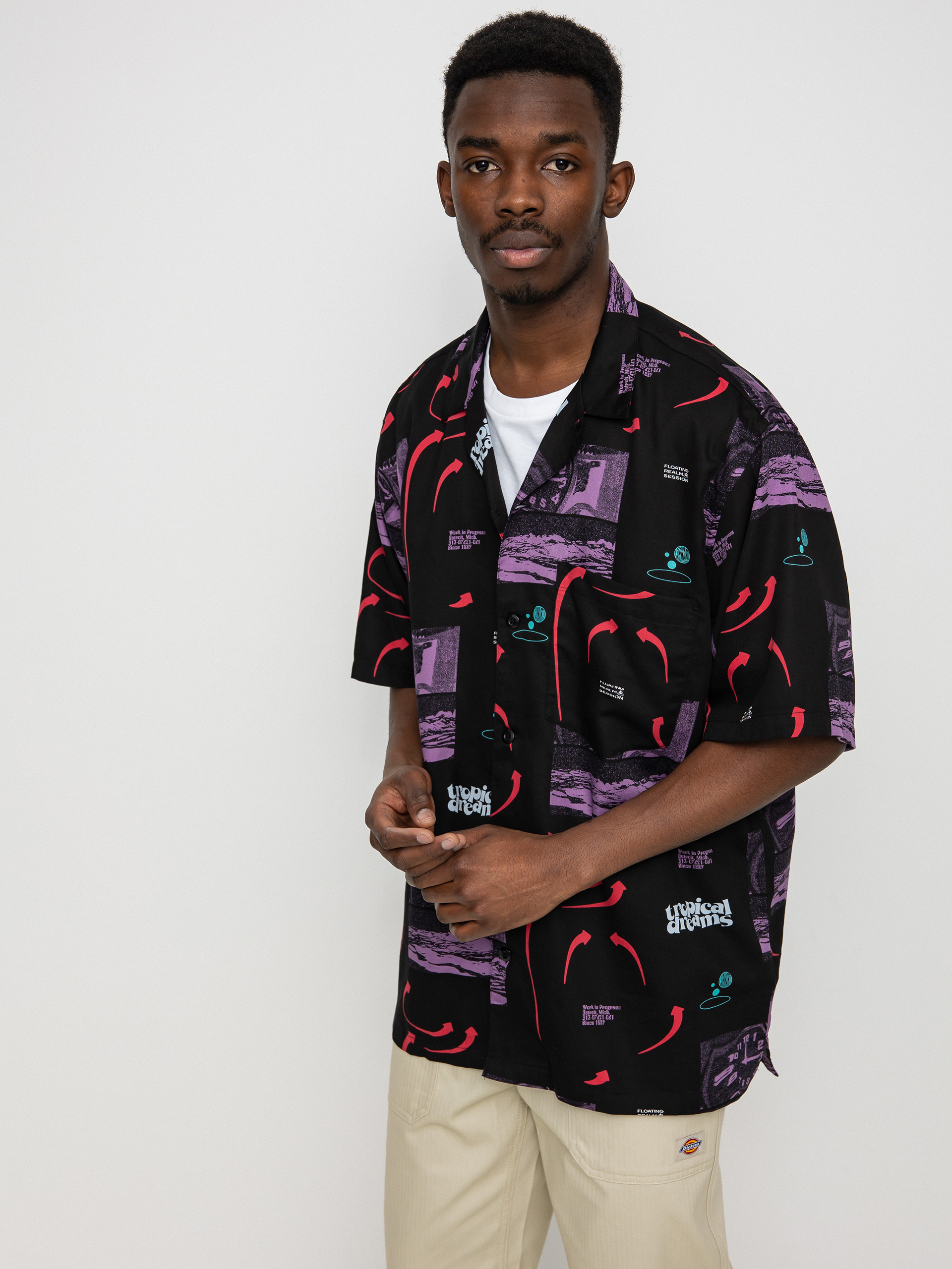 Carhartt WIP Dreams Shirt (dreams print/black)