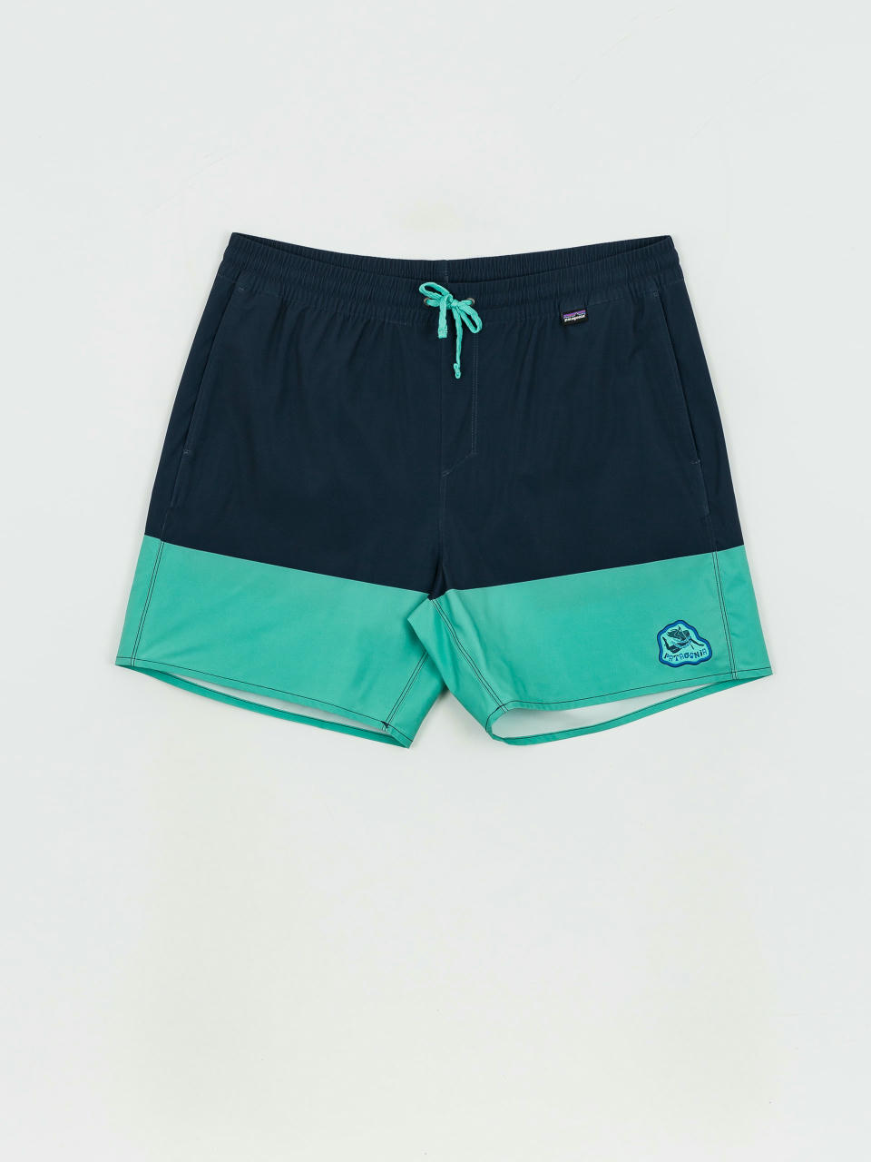 Patagonia Hydropeak Volley 16 in Boardshorts (defend our oceans santa ...