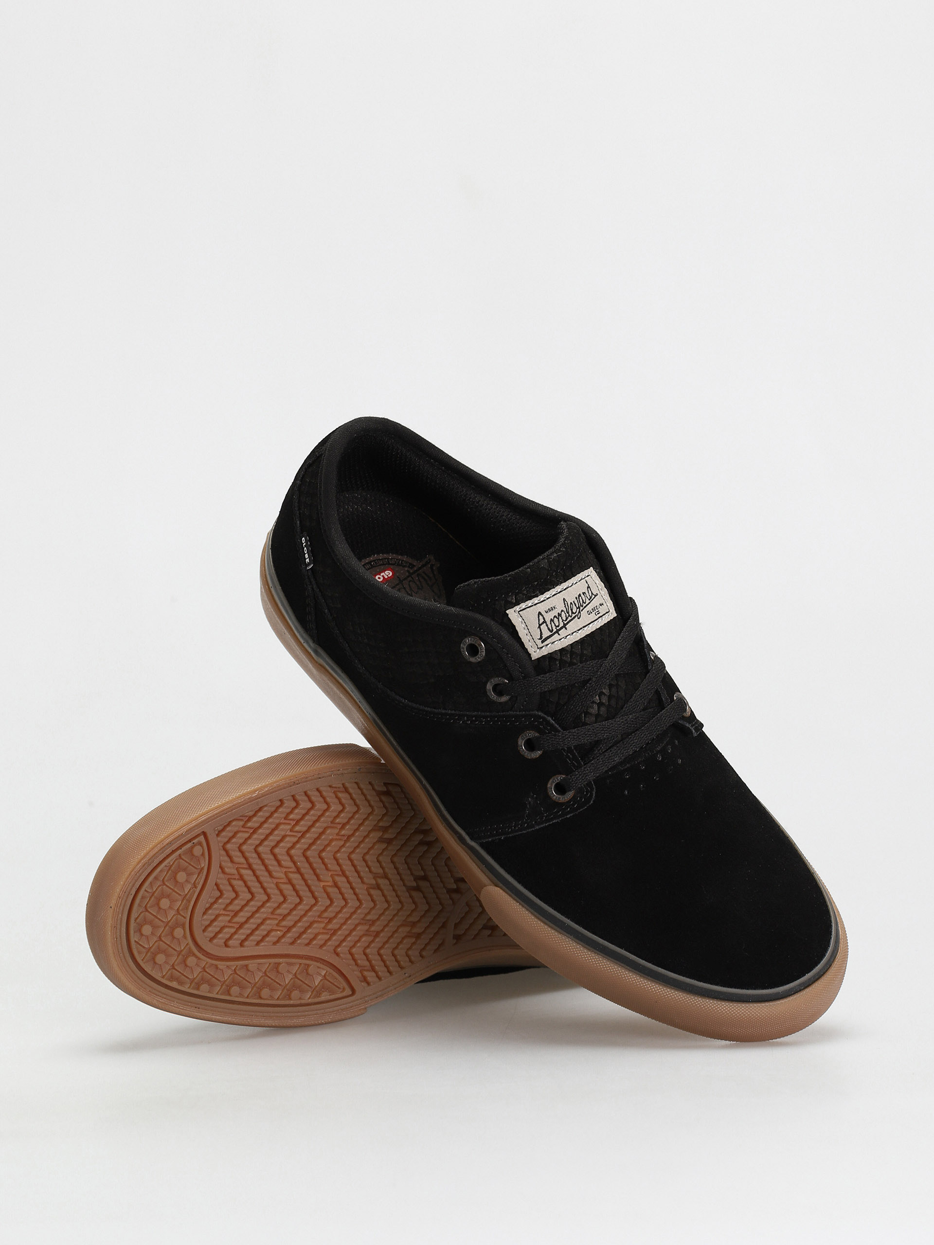 Globe Mahalo Shoes (black/snake/gum)