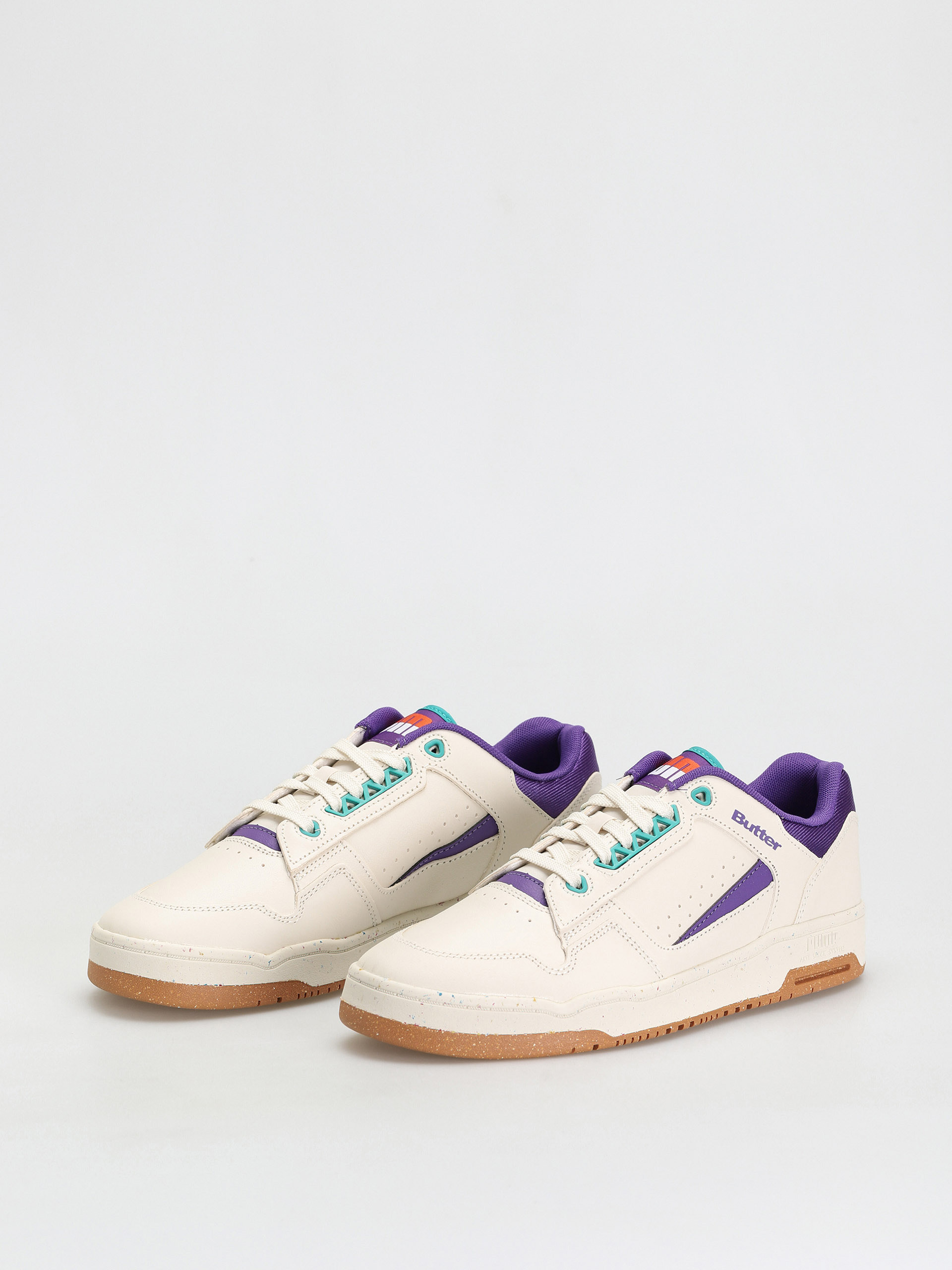 Puma Slipstream Lo L Butter Goods Shoes (whisper white/prism violet)