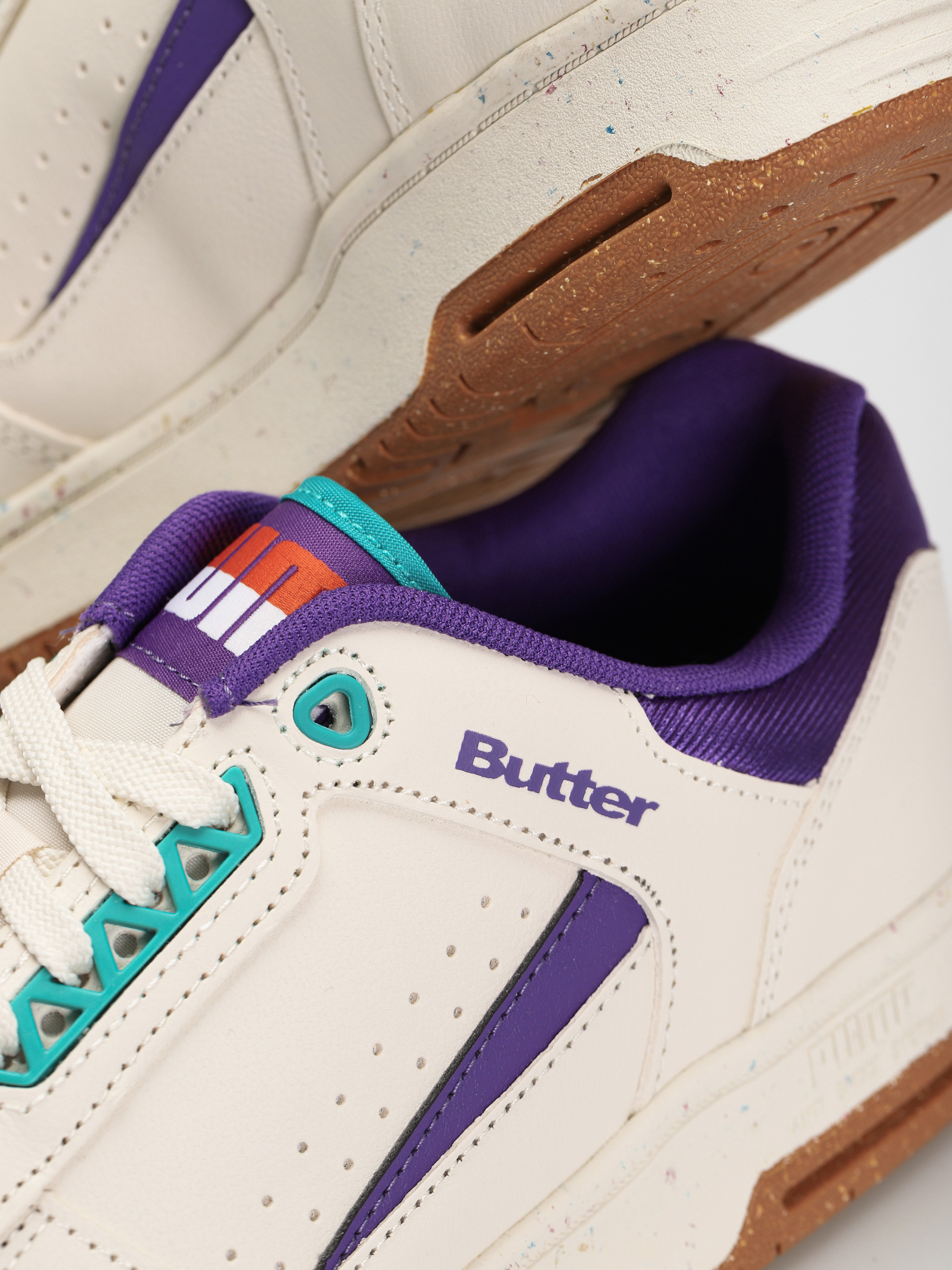 Puma Slipstream Lo L Butter Goods Shoes (whisper white/prism violet)