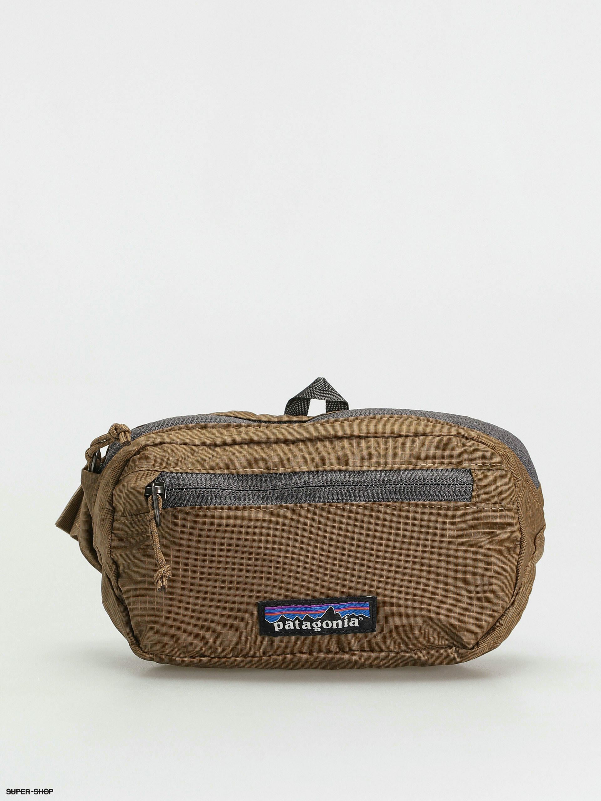 Fanny pack with zippers - Dark Brown