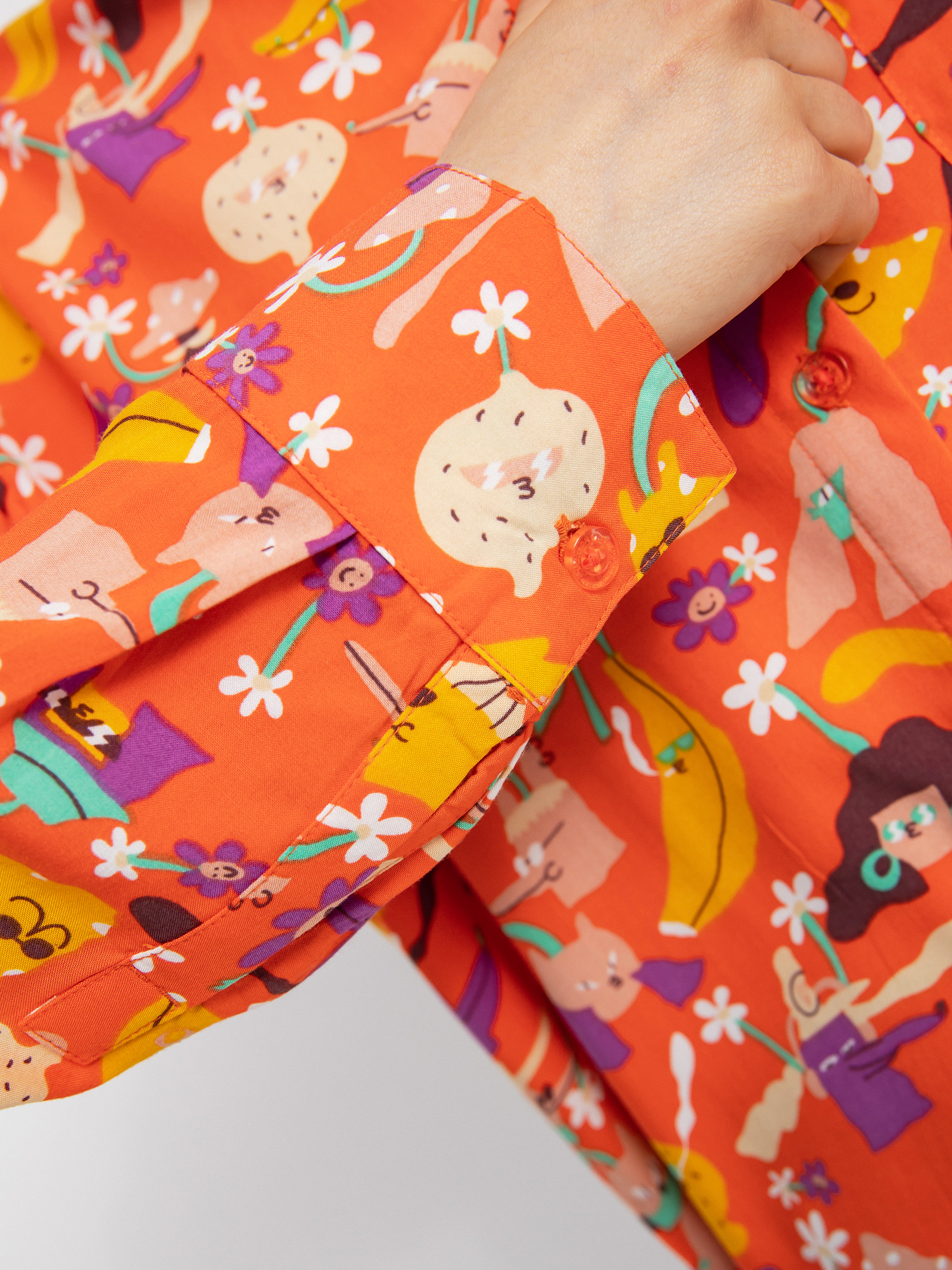 Volcom Egle Zvirblyte Woven Shirt Wmn (living coral)