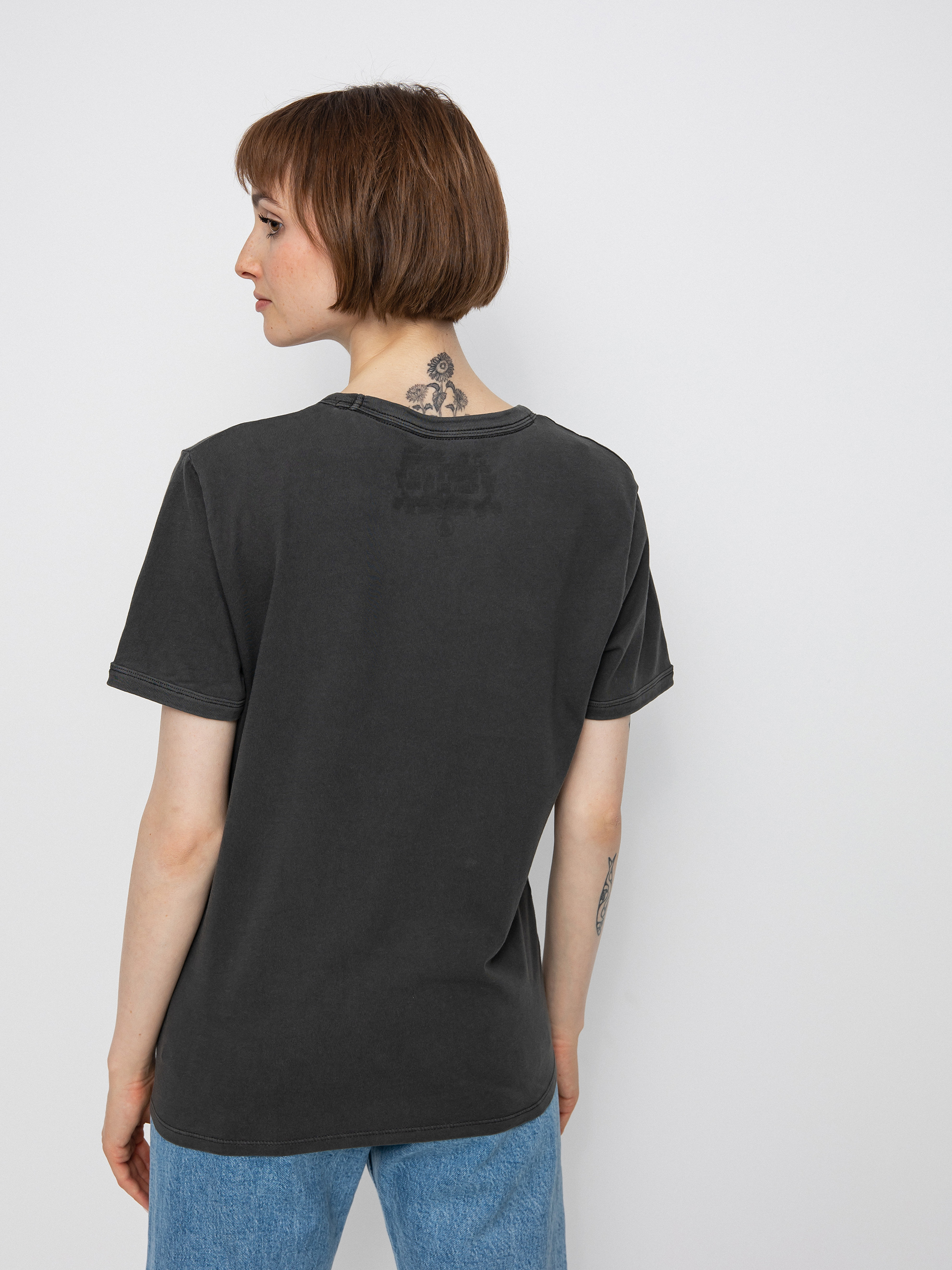 Volcom Truly Ringer T-shirt Wmn (black)
