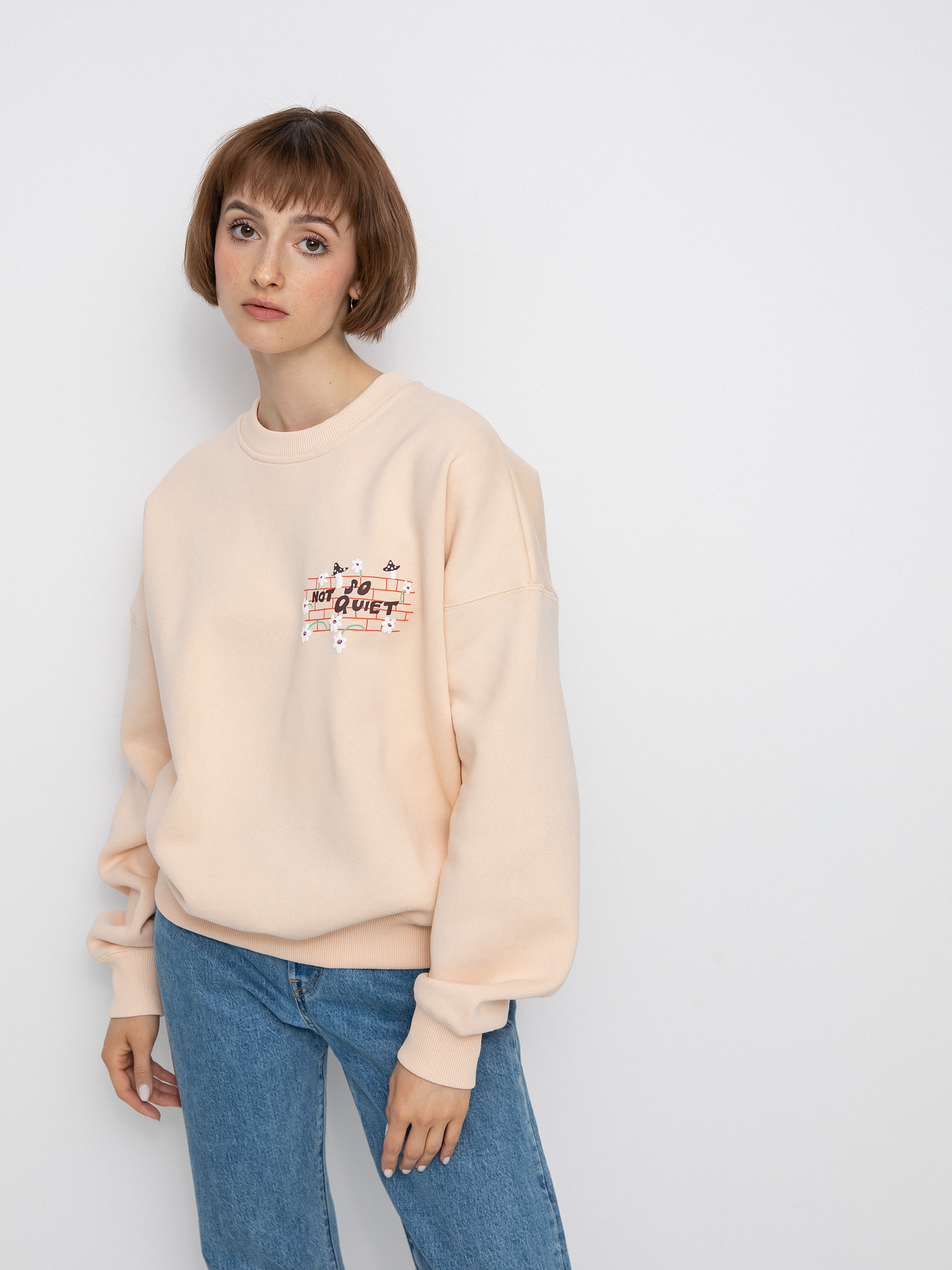 Volcom Egle Zvirblyte Sweatshirt Wmn (light pink)