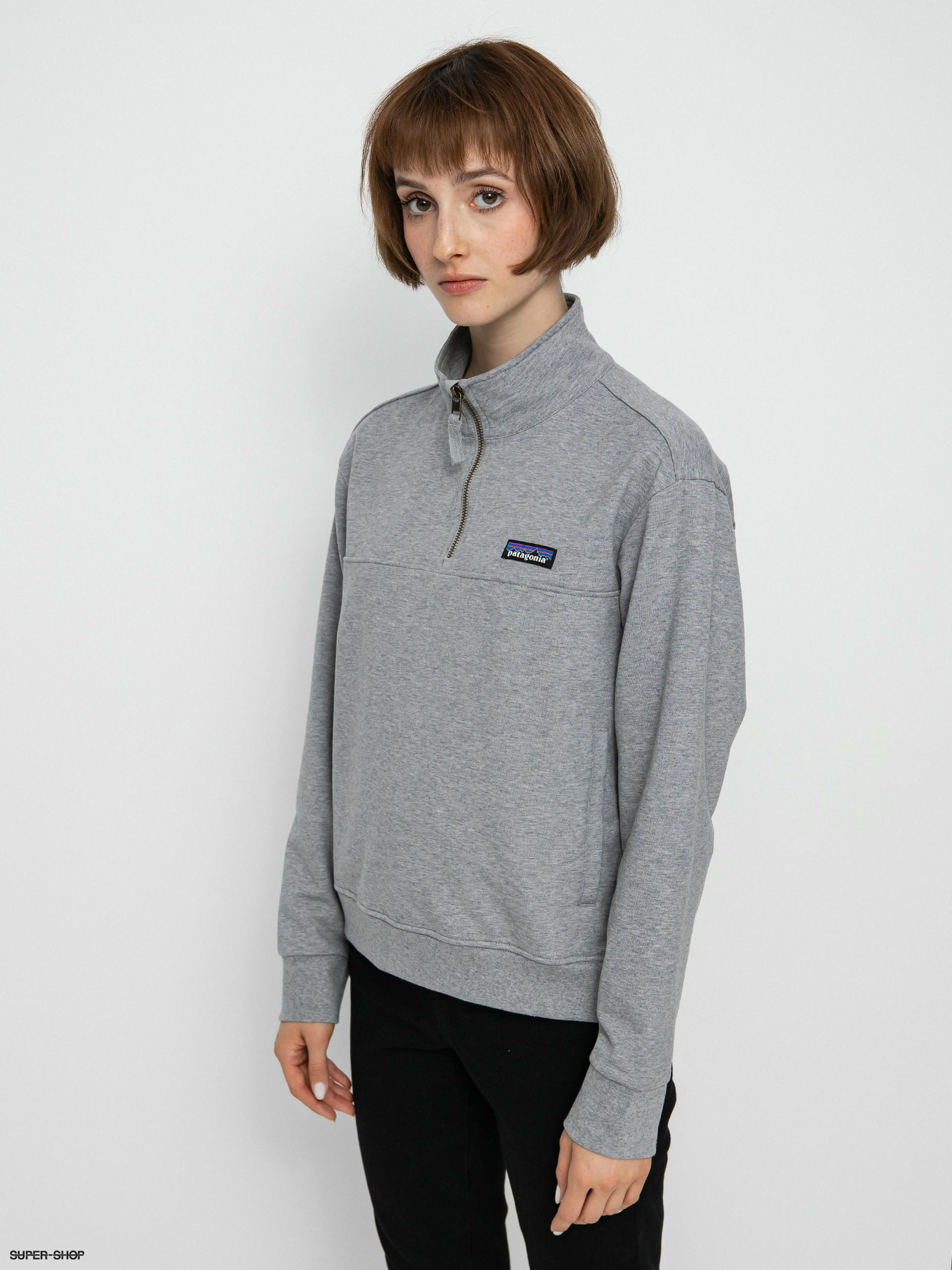 Grey cheap patagonia sweatshirt