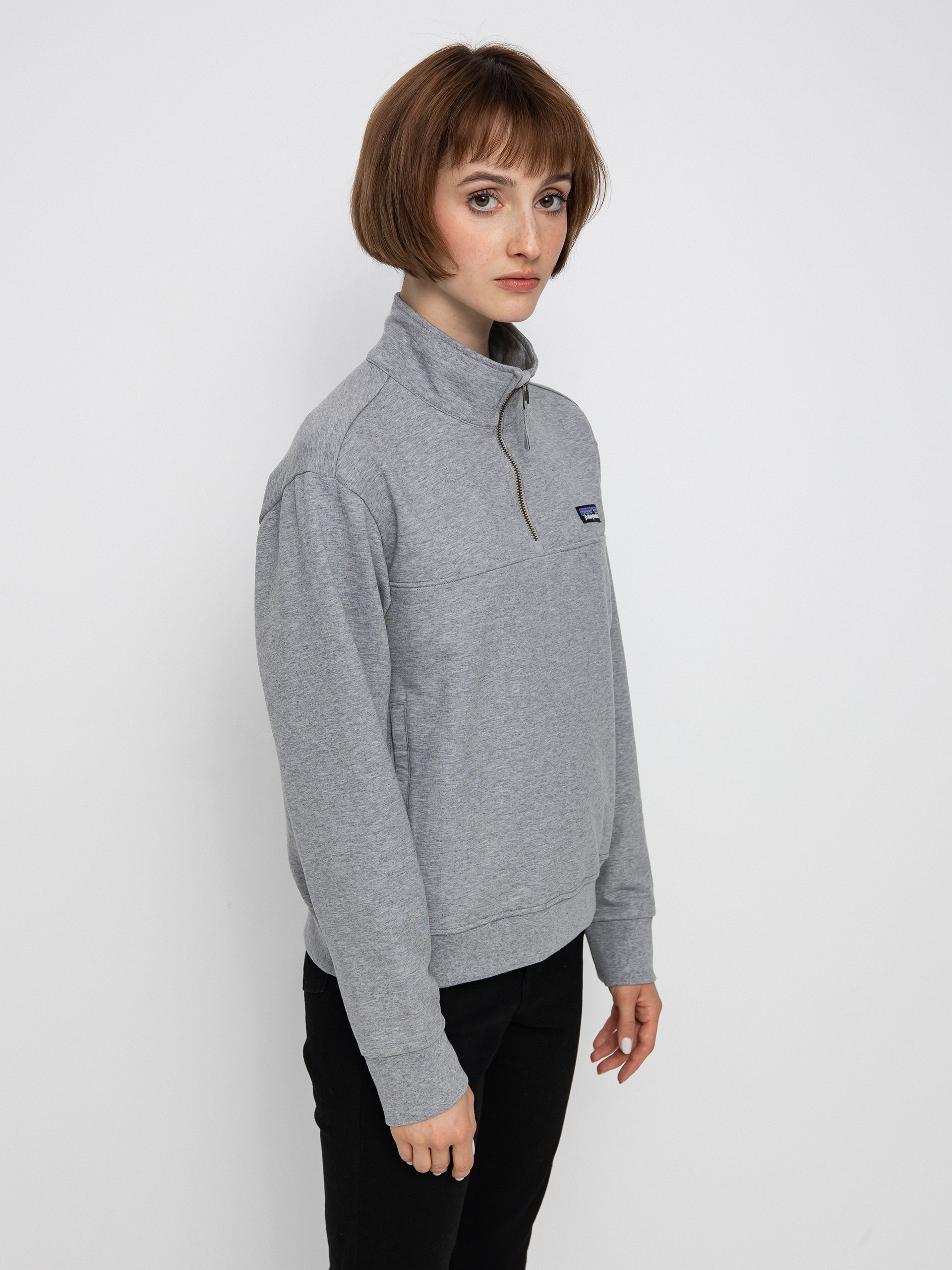 Patagonia Ahnya Sweatshirt Wmn grey salt grey