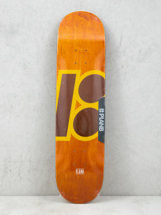 Plan B Team Classic Stained Deck (yellow/brown/orange)