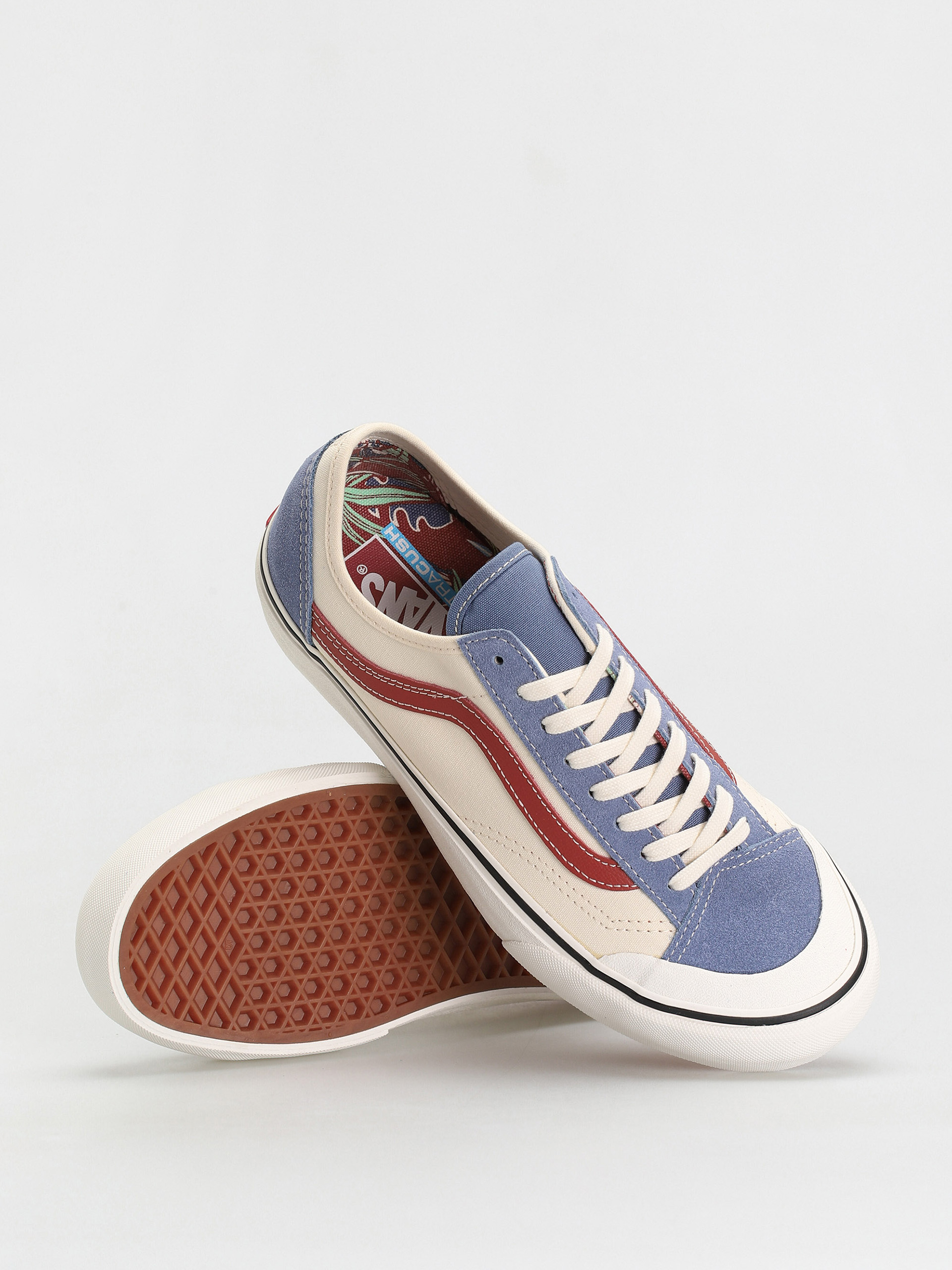 Vans Style 36 Decon Sf Shoes (hawaiian jungle/moonlight blue/marshmallow)