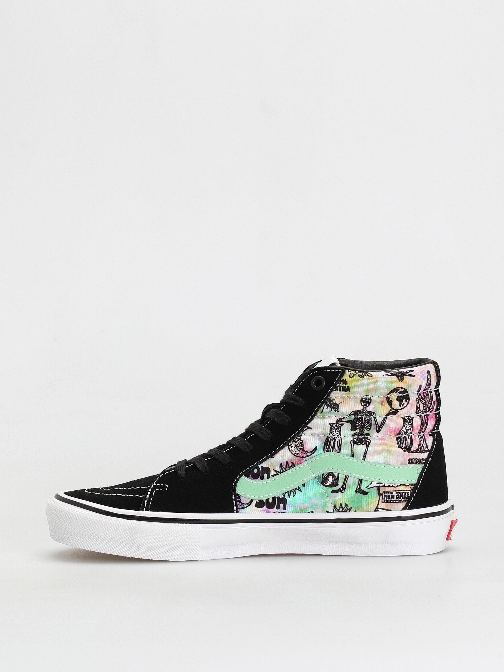 Vans Skate Sk8 Hi Shoes (shroom doom/black/green ash)
