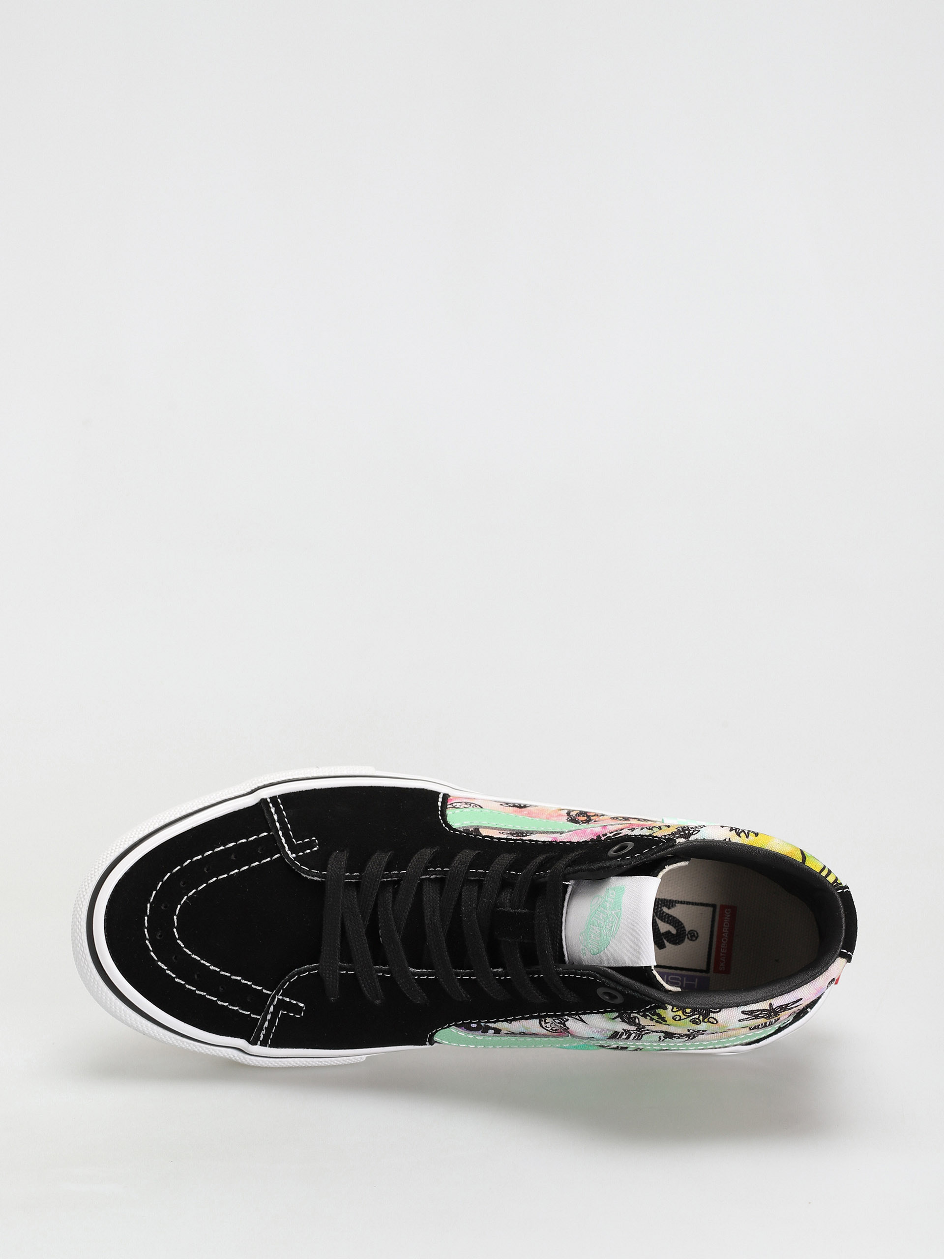 Vans Skate Sk8 Hi Shoes (shroom doom/black/green ash)