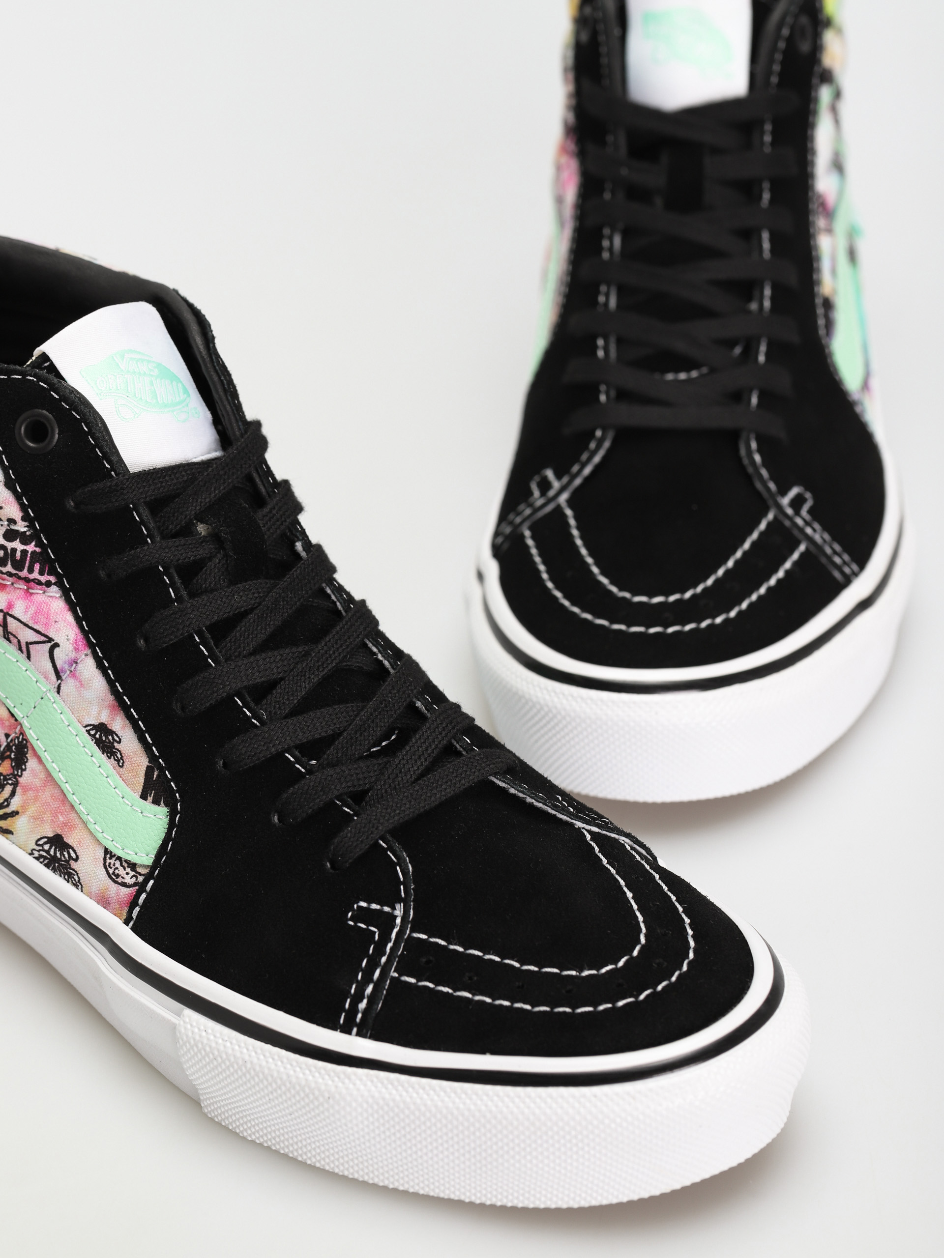 Vans Skate Sk8 Hi Shoes (shroom doom/black/green ash)