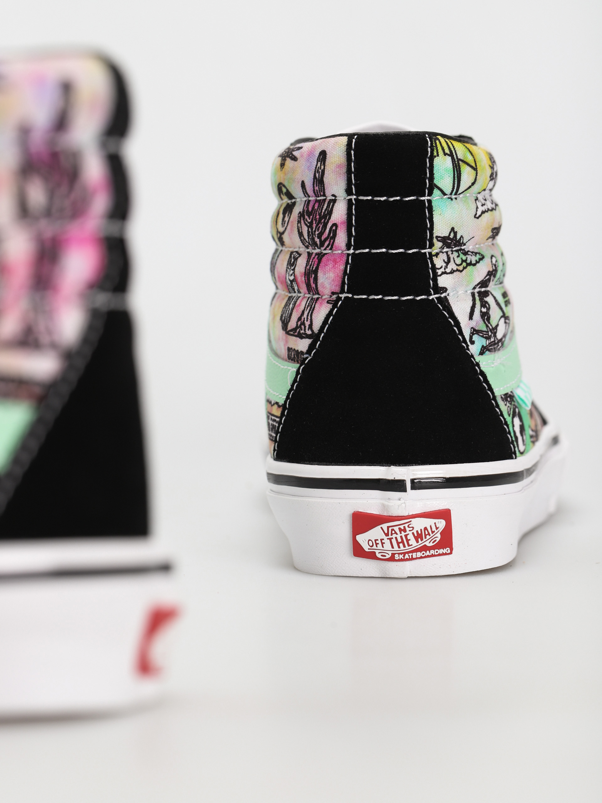Vans Skate Sk8 Hi Shoes (shroom doom/black/green ash)
