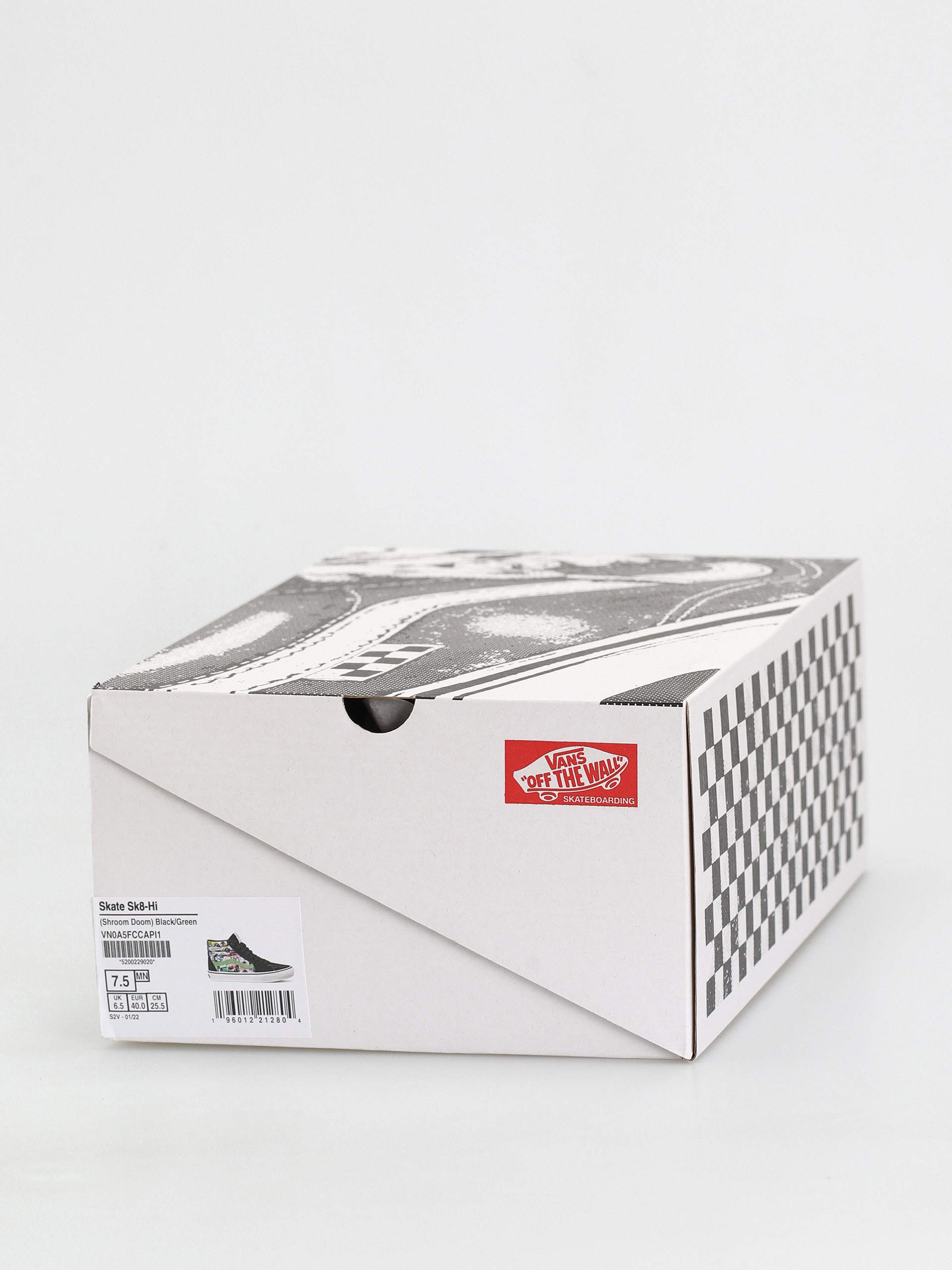 Vans Skate Sk8 Hi Shoes (shroom doom/black/green ash)