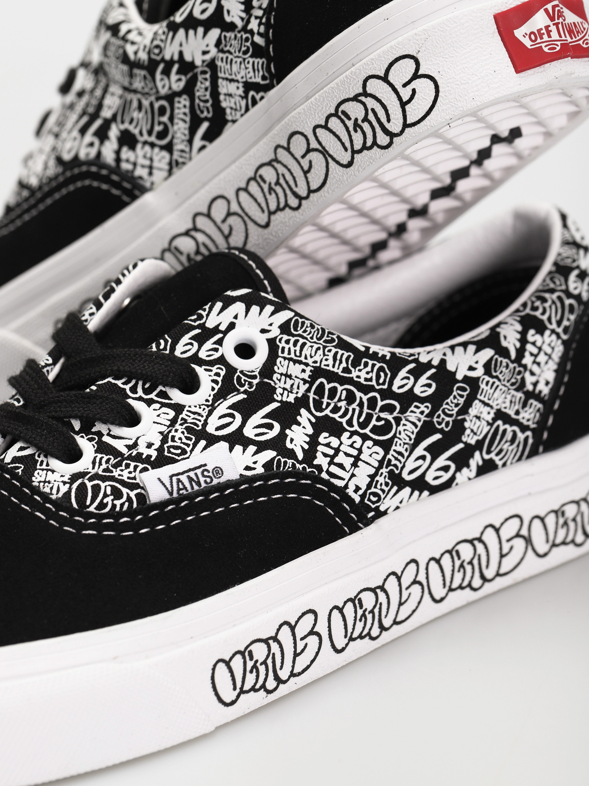 Vans Era Shoes (graffiti/black/white)