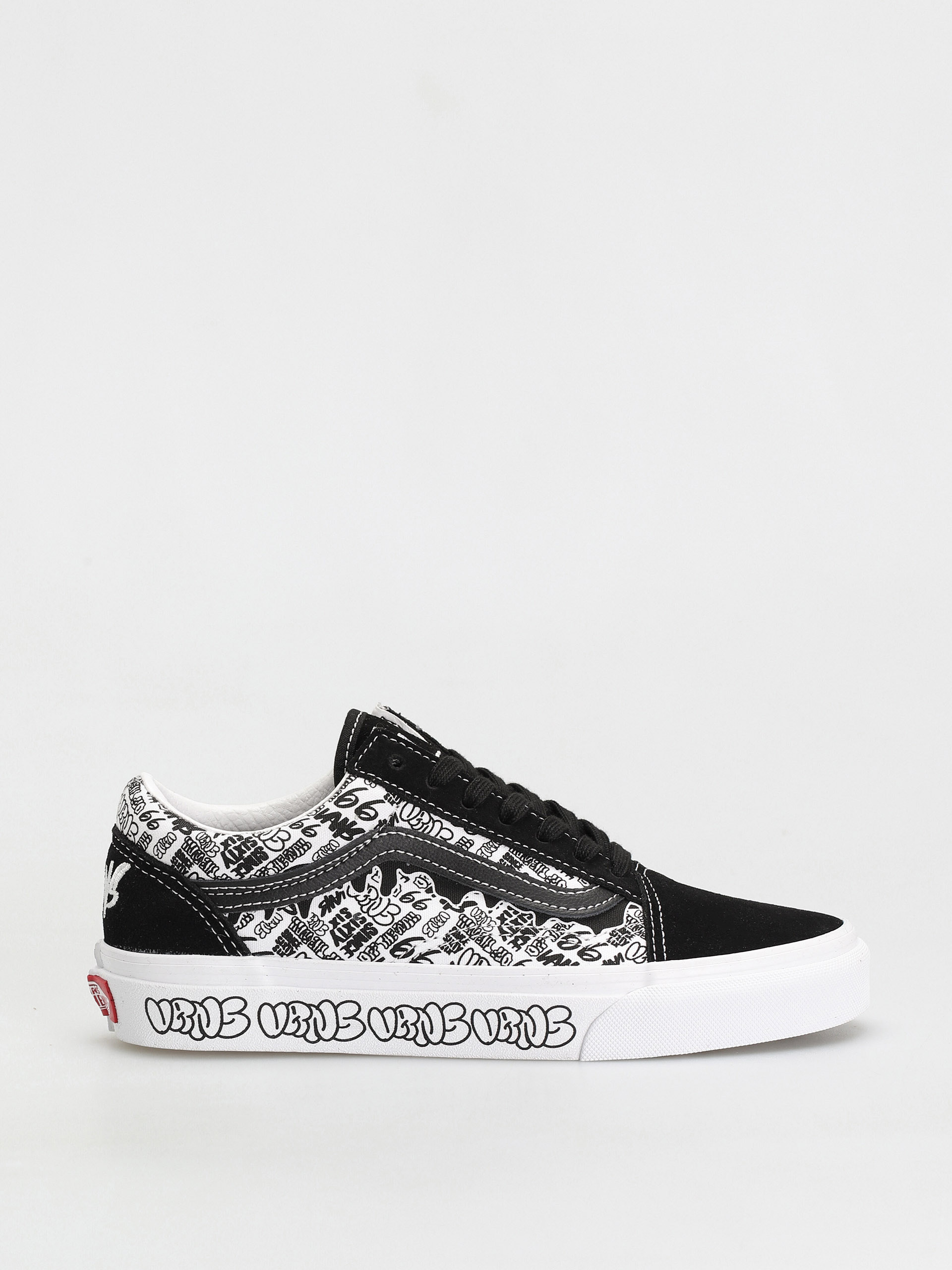 Vans Old Skool Schuhe (graffiti/black/white)