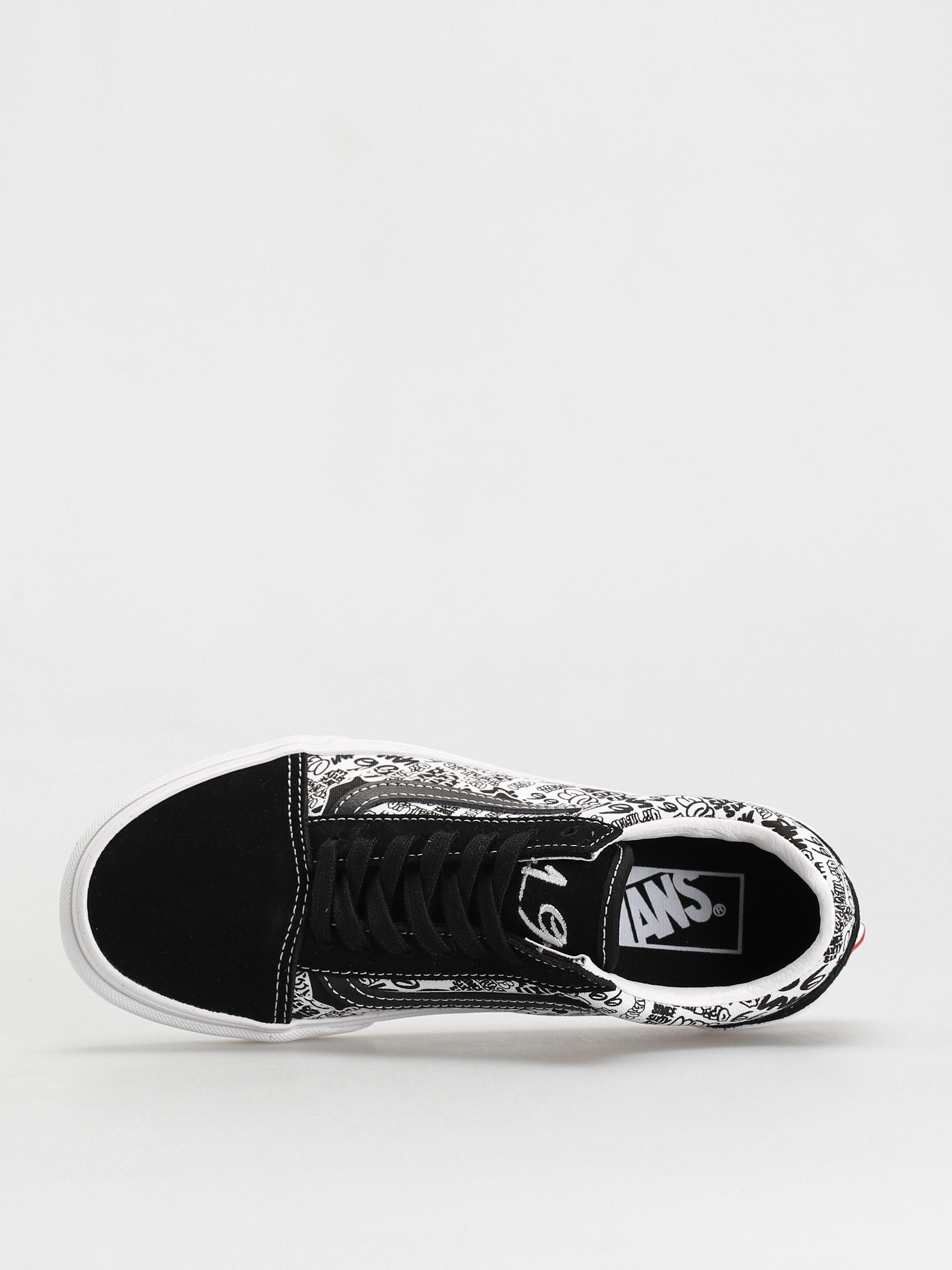 Vans Old Skool Schuhe (graffiti/black/white)