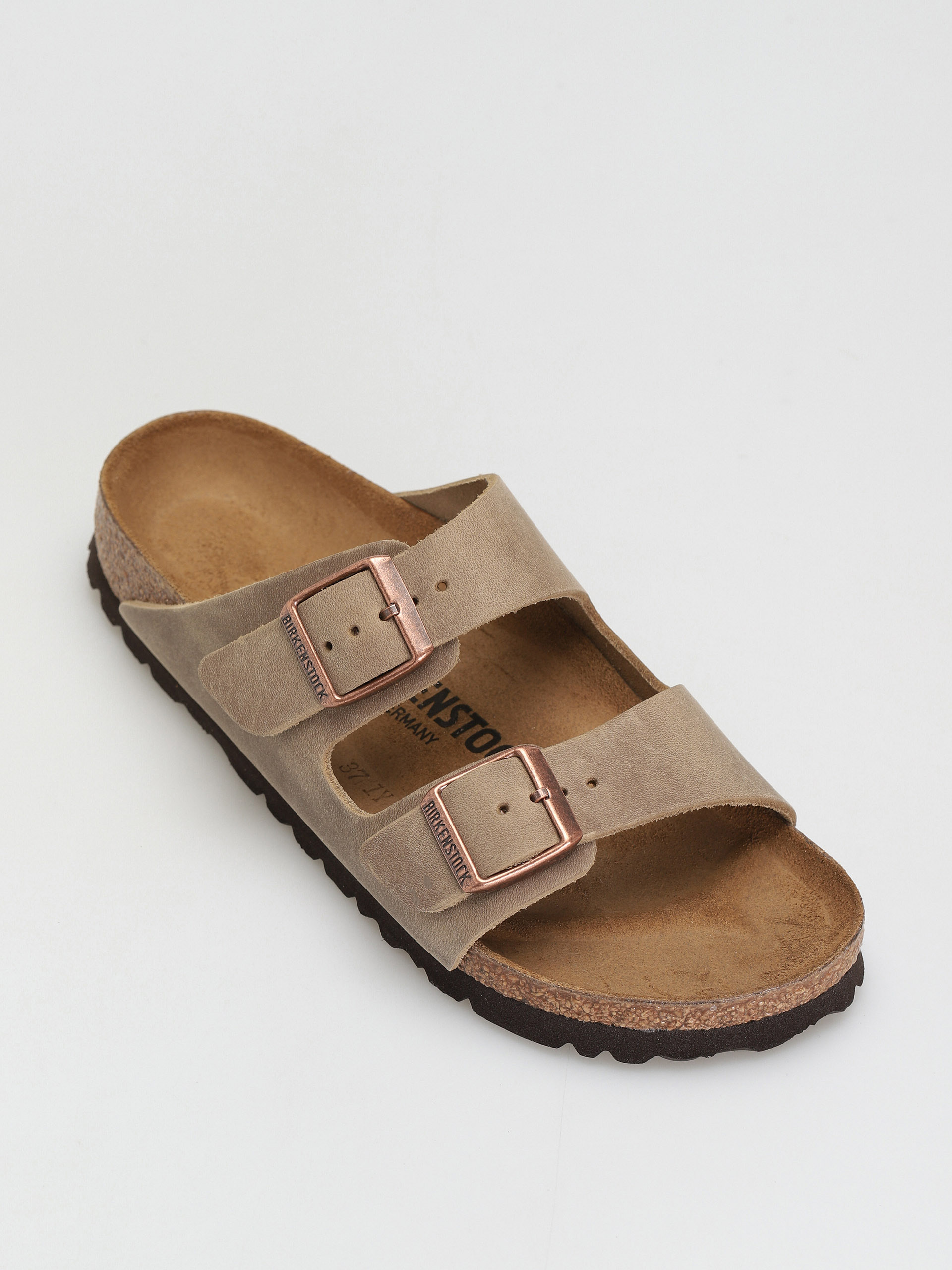 Birkenstock Arizona Narrow Sandalen Wmn (tabacco brown waxy leather)