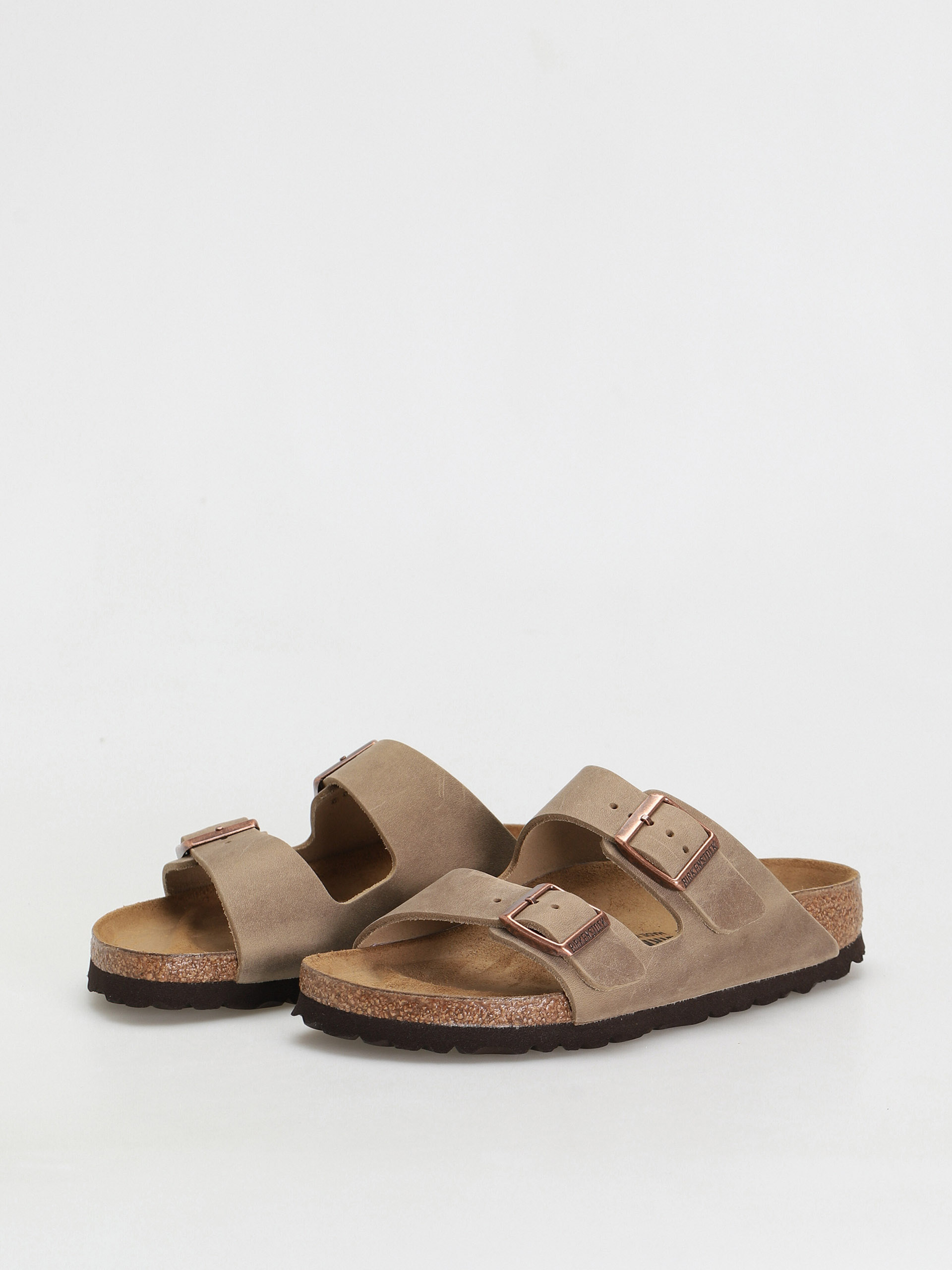 Birkenstock Arizona Narrow Flip-flops Wmn (tabacco brown waxy leather)