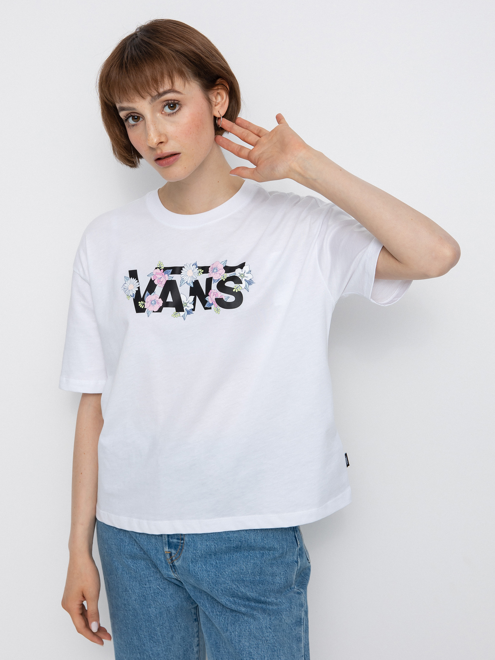 Vans Flow Rina T-shirt Wmn (white)