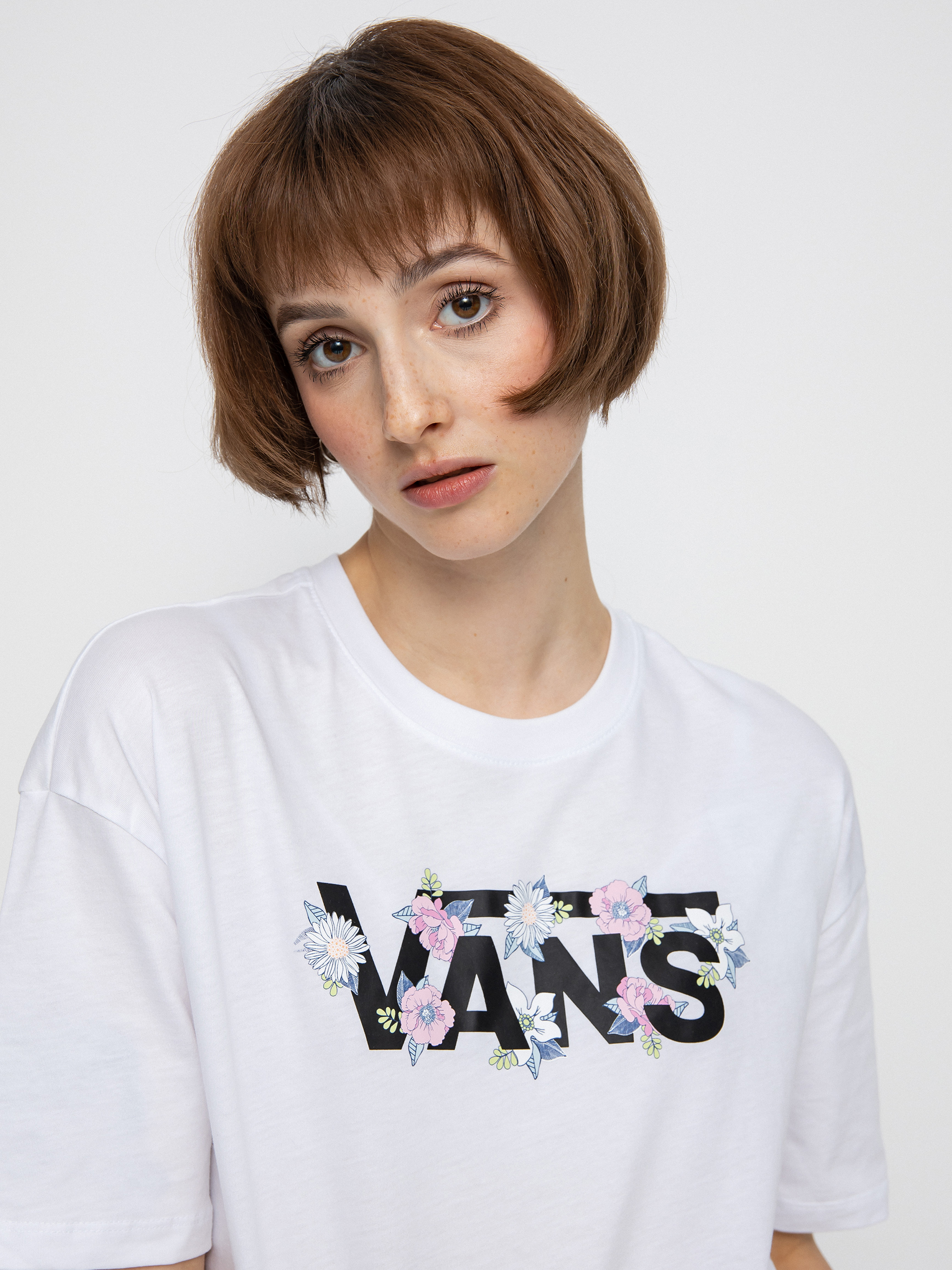 Vans Flow Rina T-shirt Wmn (white)
