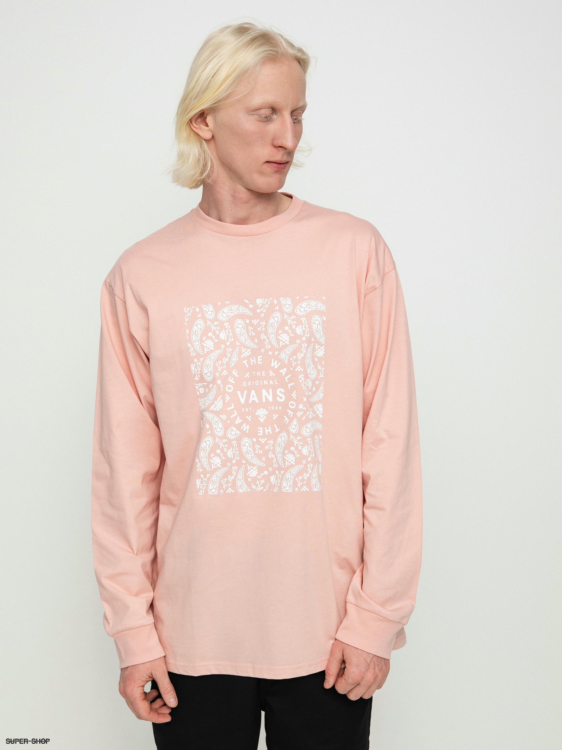 Vans rose long clearance sleeve