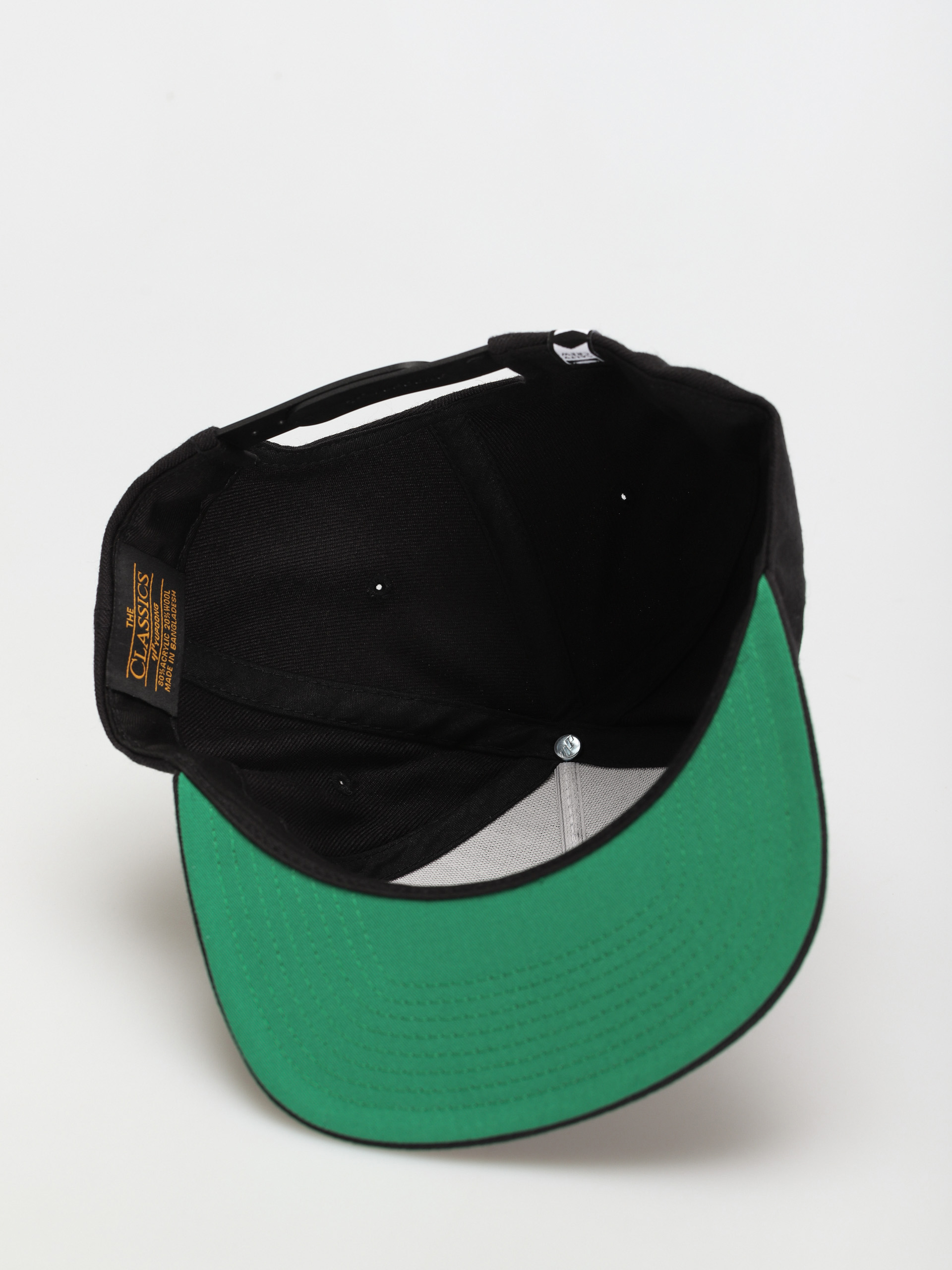 Salty Crew High Tail 5 Panel Cap (black)