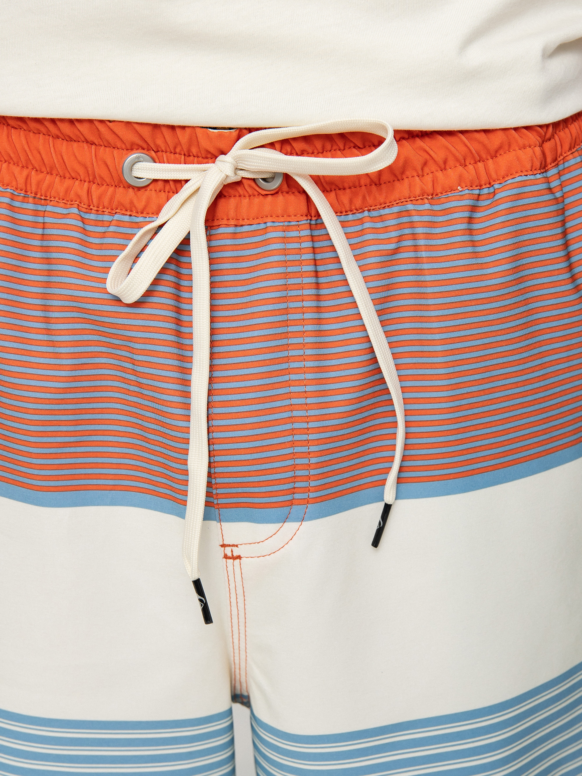 Quiksilver Ocean Scallop Str Volley 17 Shorts (burnt ochre)
