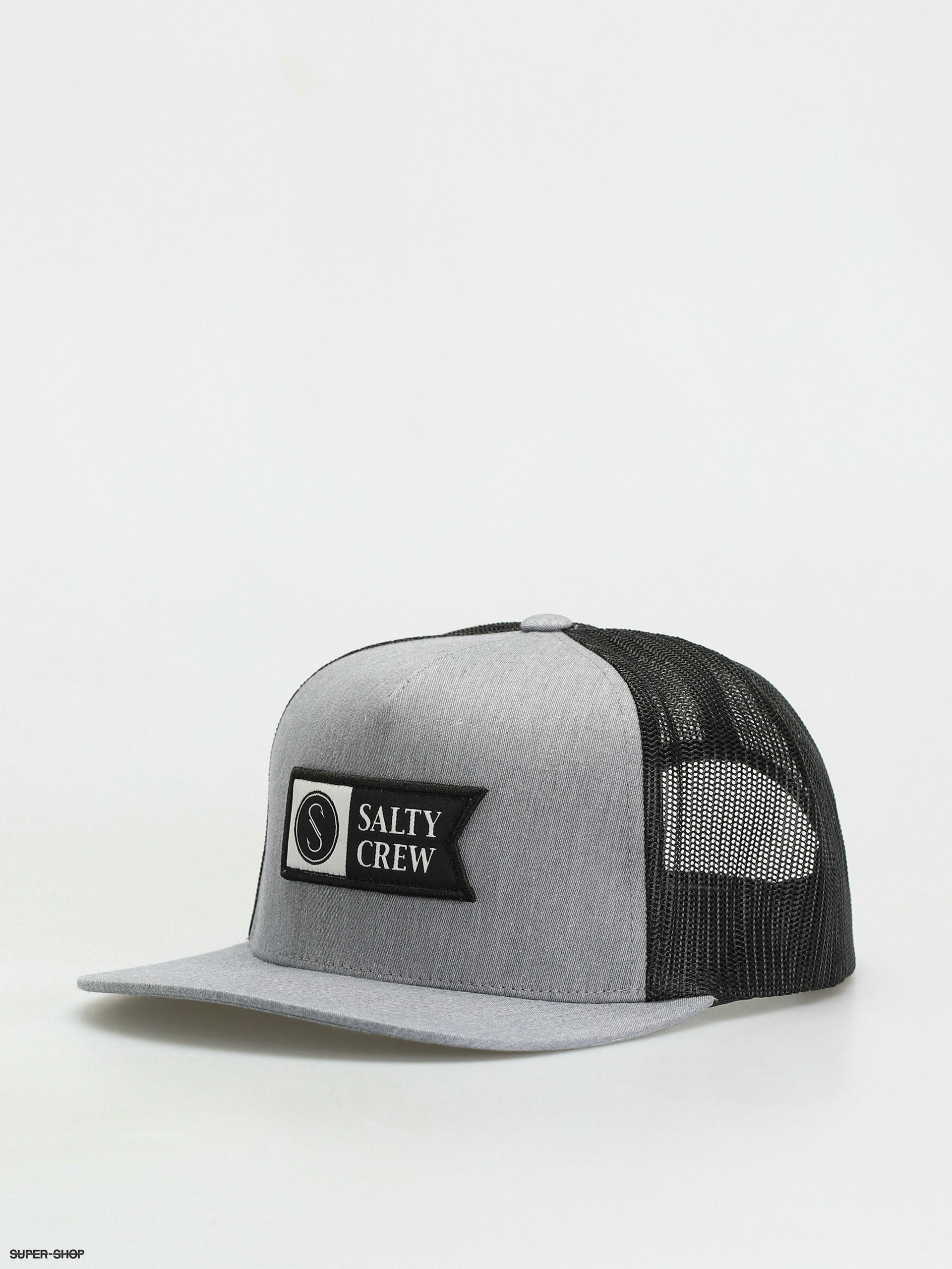 heather gray trucker hat